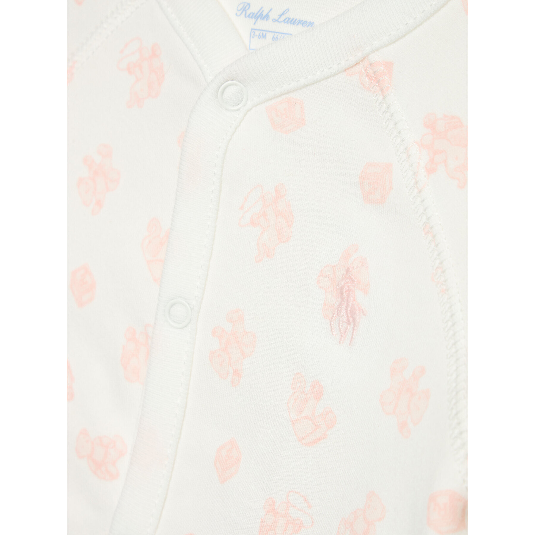 Lauren Ralph Lauren Детски комплект 320863222002 Бял Regular Fit - Pepit.bg