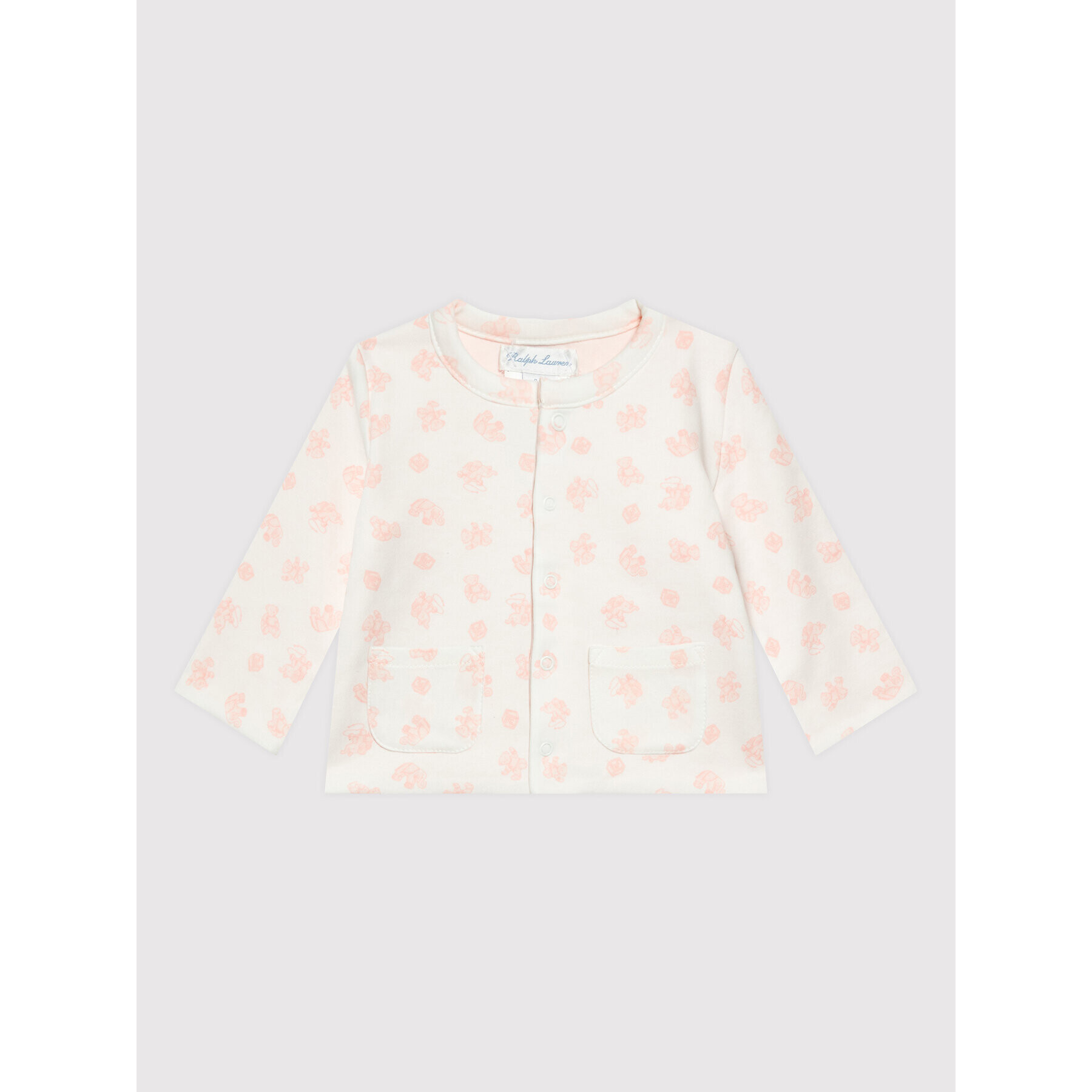 Lauren Ralph Lauren Детски комплект 320863222002 Бял Regular Fit - Pepit.bg