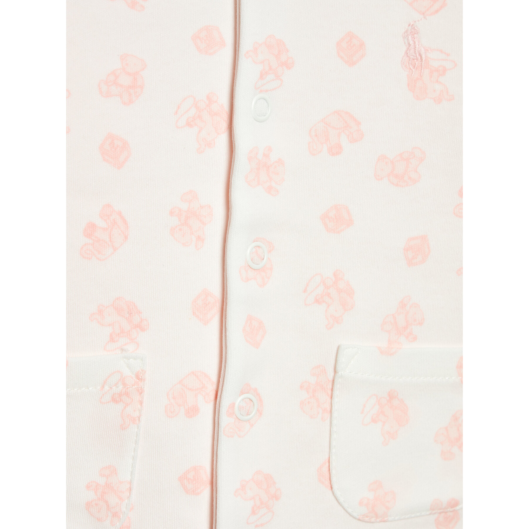 Lauren Ralph Lauren Детски комплект 320863222002 Бял Regular Fit - Pepit.bg
