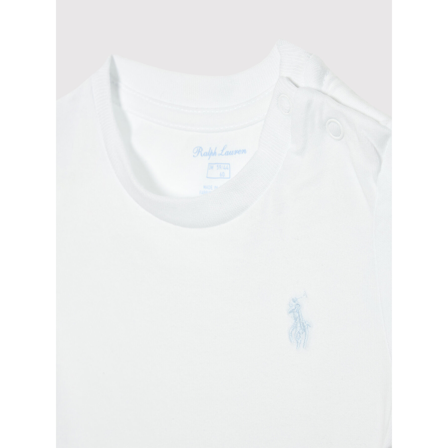 Polo Ralph Lauren Детско боди 320850831003 Бял Regular Fit - Pepit.bg