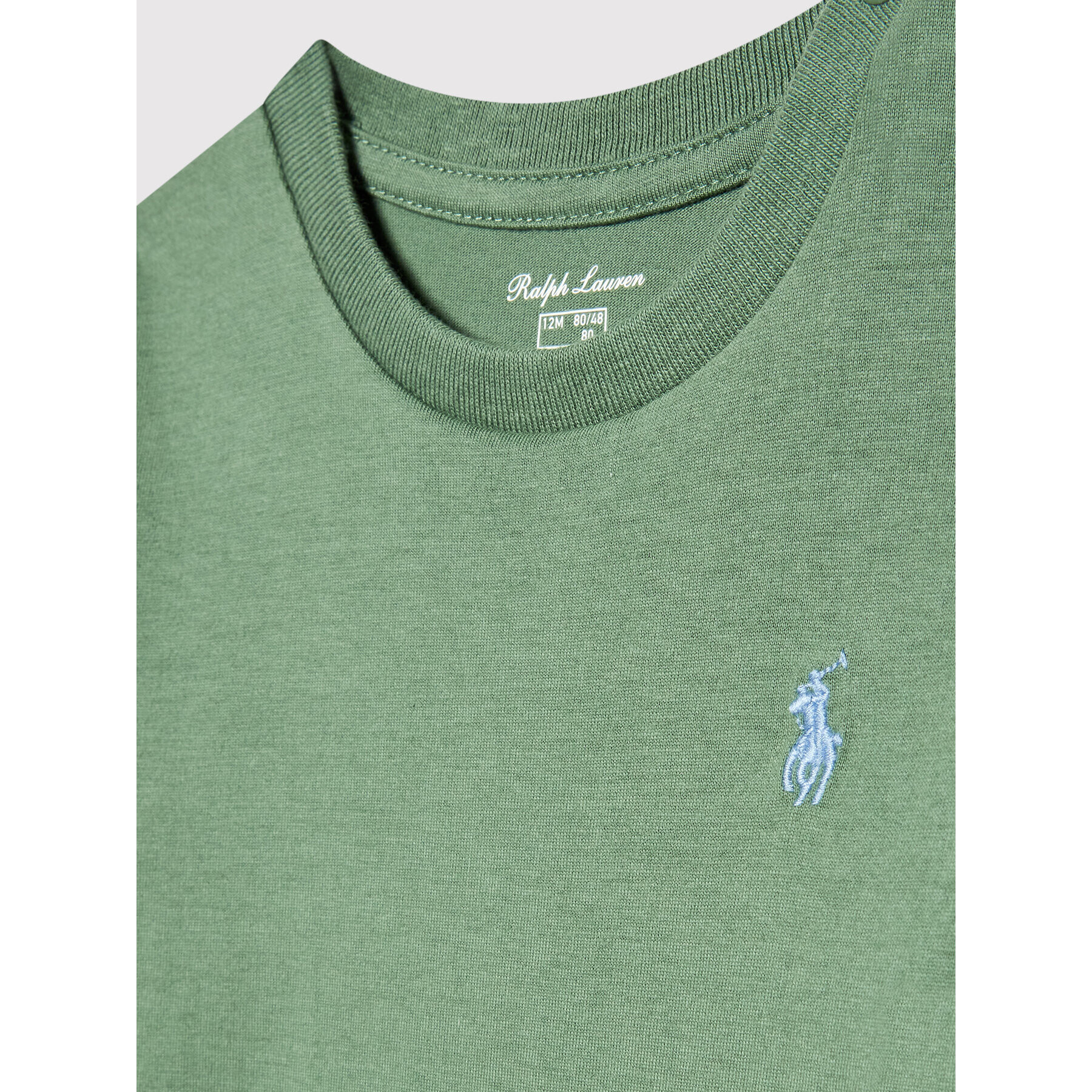 Polo Ralph Lauren Детско боди 320850832011 Зелен Regular Fit - Pepit.bg