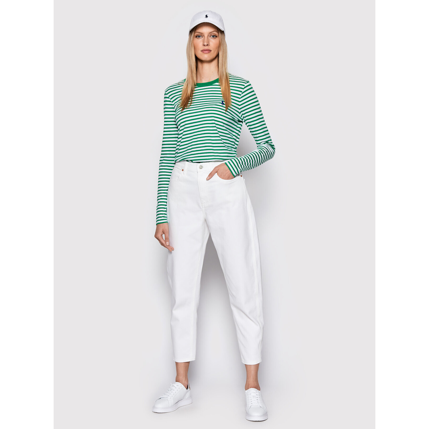 Polo Ralph Lauren Дънки 211863245001 Бял Regular Fit - Pepit.bg