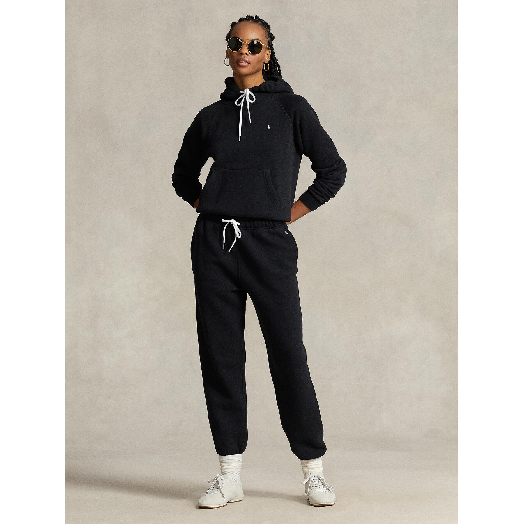 Polo Ralph Lauren Долнище анцуг 211891560003 Черен Regular Fit - Pepit.bg
