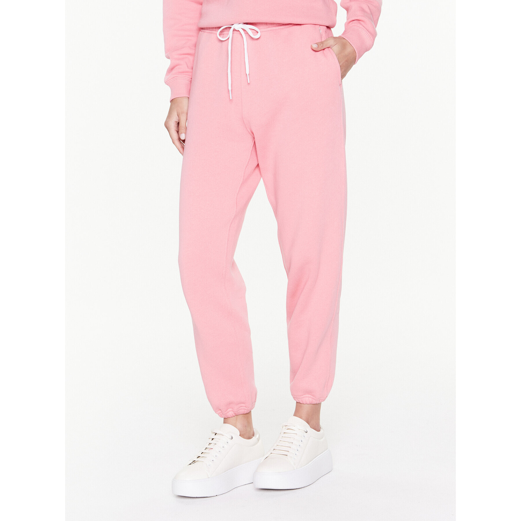Polo Ralph Lauren Долнище анцуг 211891560008 Розов Regular Fit - Pepit.bg