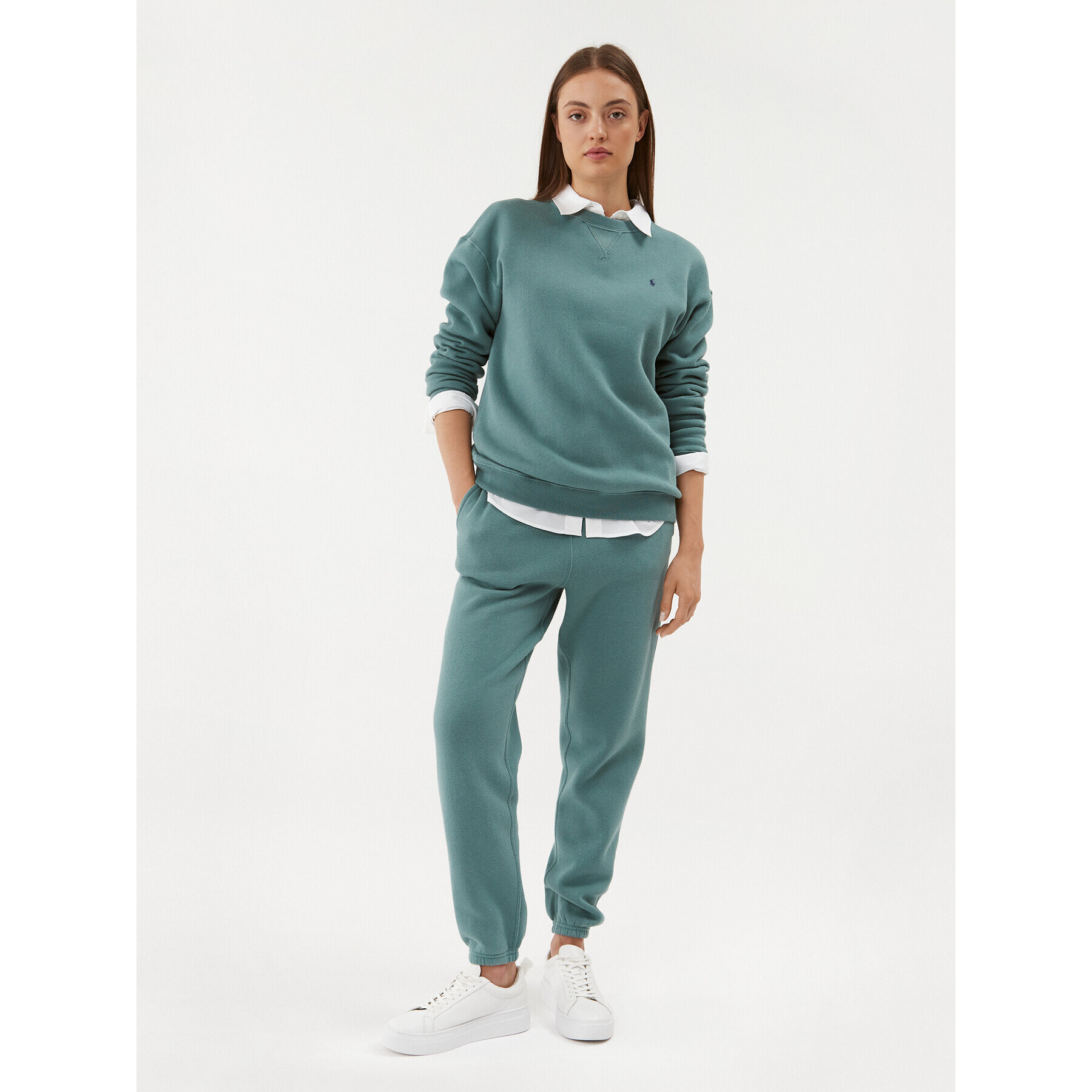 Polo Ralph Lauren Долнище анцуг 211891560013 Зелен Regular Fit - Pepit.bg