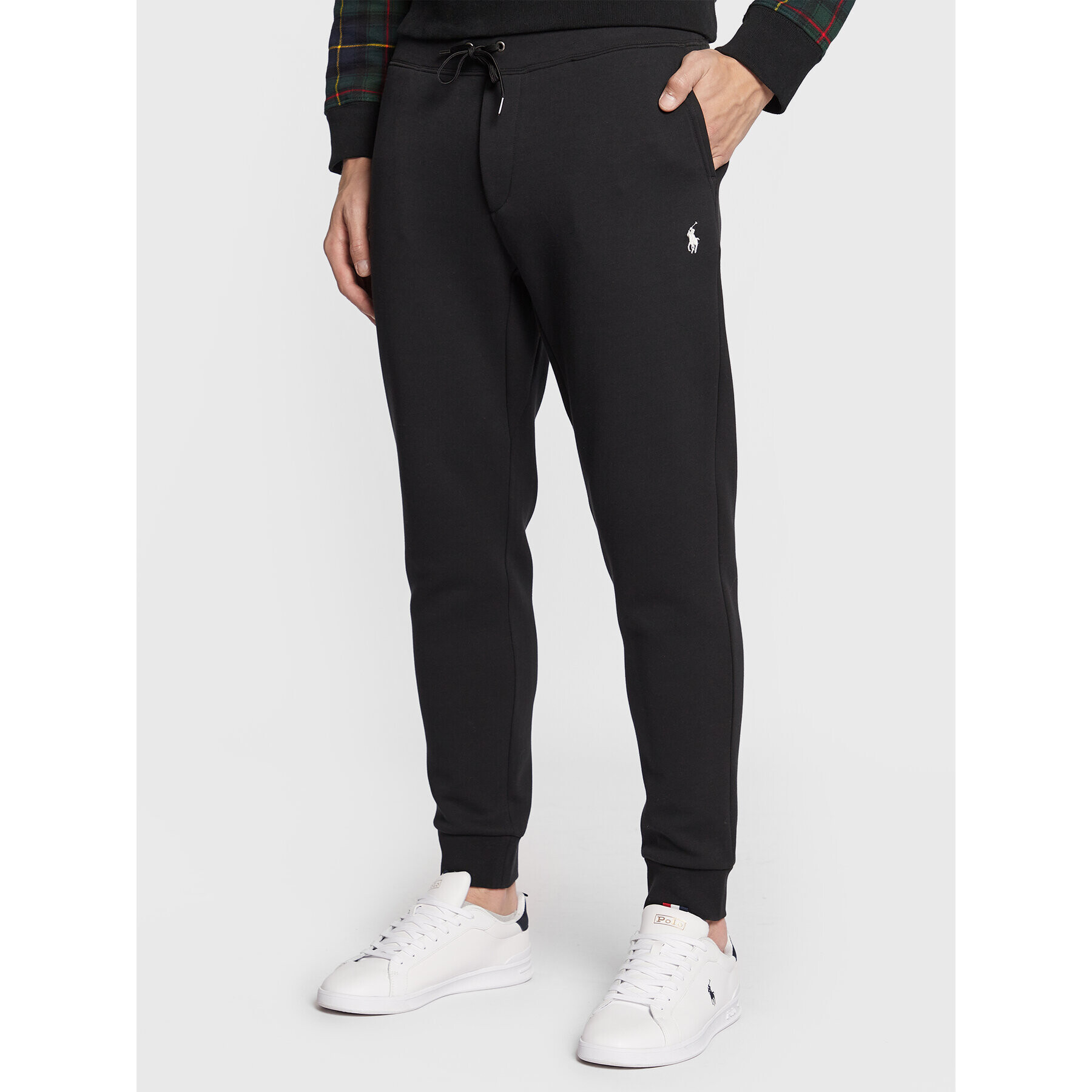 Polo Ralph Lauren Долнище анцуг 710888283 Черен Regular Fit - Pepit.bg