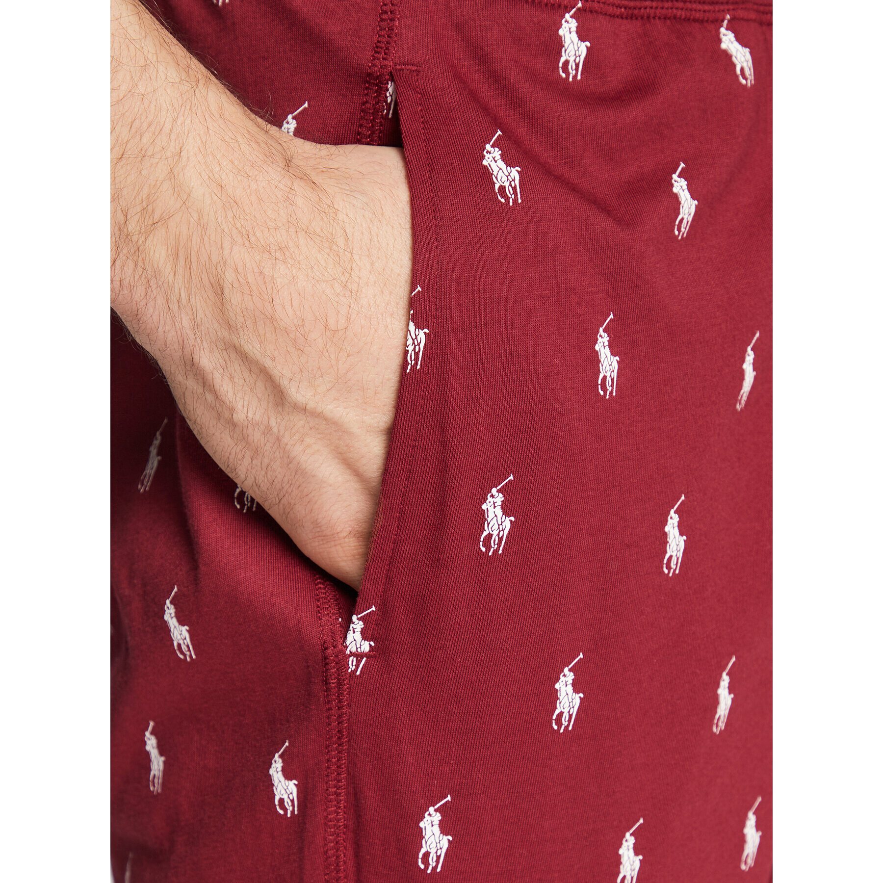 Polo Ralph Lauren Долнище анцуг 714830279012 Бордо Regular Fit - Pepit.bg