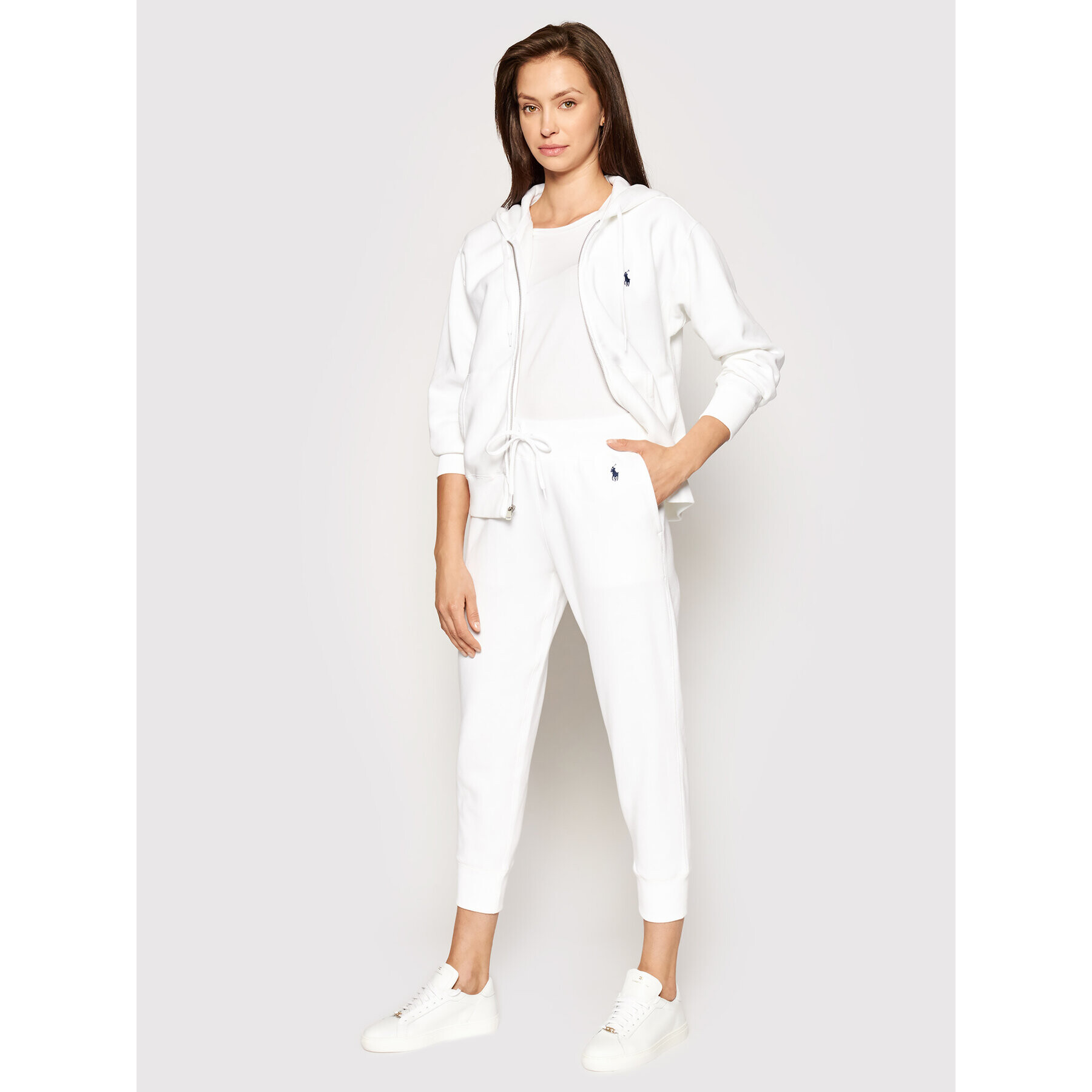 Polo Ralph Lauren Долнище анцуг Akl 211794397002 Бял Regular Fit - Pepit.bg