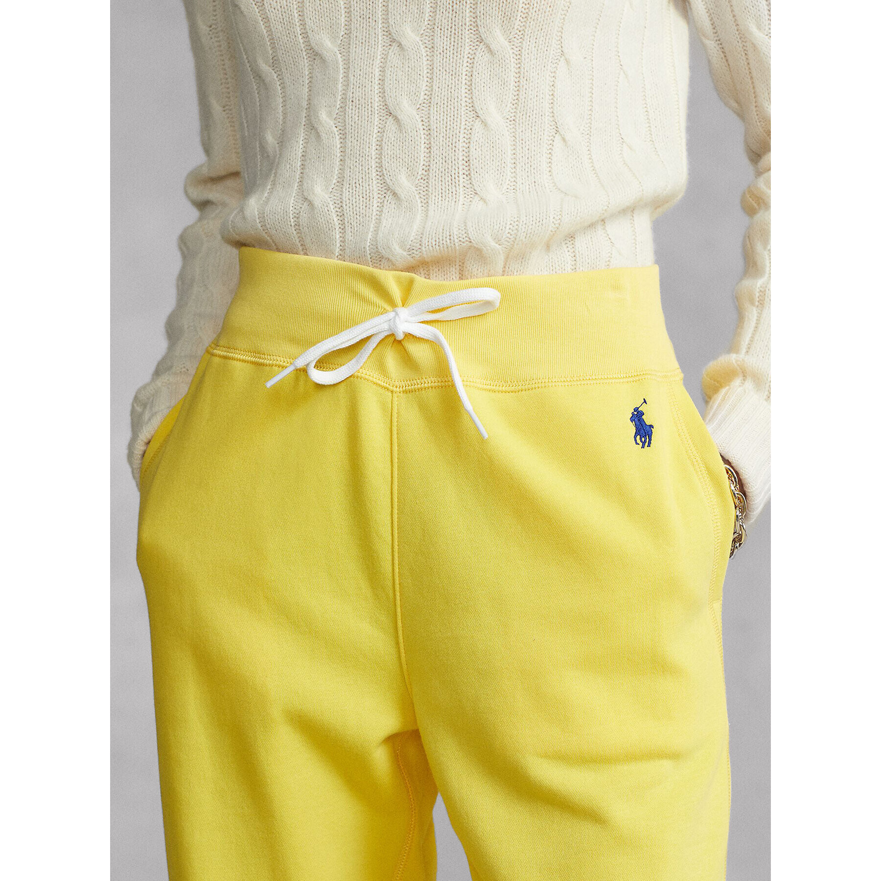 Polo Ralph Lauren Долнище анцуг 211780215022 Жълт Regular Fit - Pepit.bg