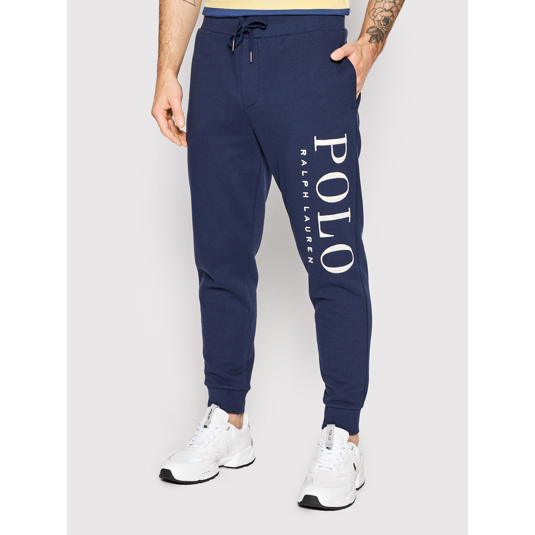 Polo Ralph Lauren Долнище анцуг 710860832001 Тъмносин Regular Fit - Pepit.bg