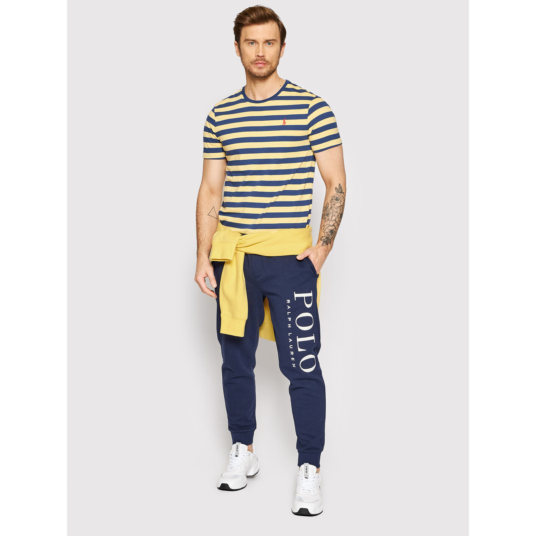 Polo Ralph Lauren Долнище анцуг 710860832001 Тъмносин Regular Fit - Pepit.bg