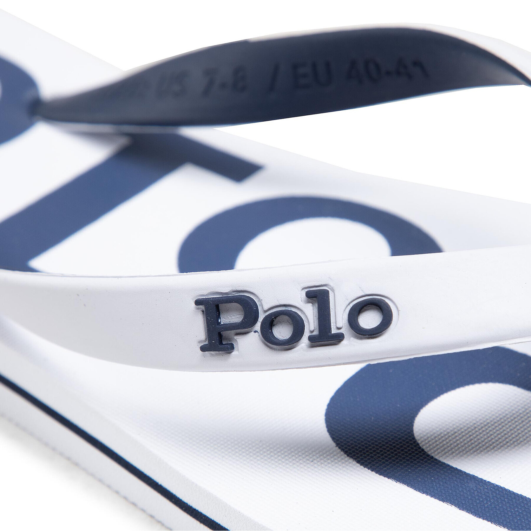 Polo Ralph Lauren Джапанки Bolt 816830672002 Бял - Pepit.bg