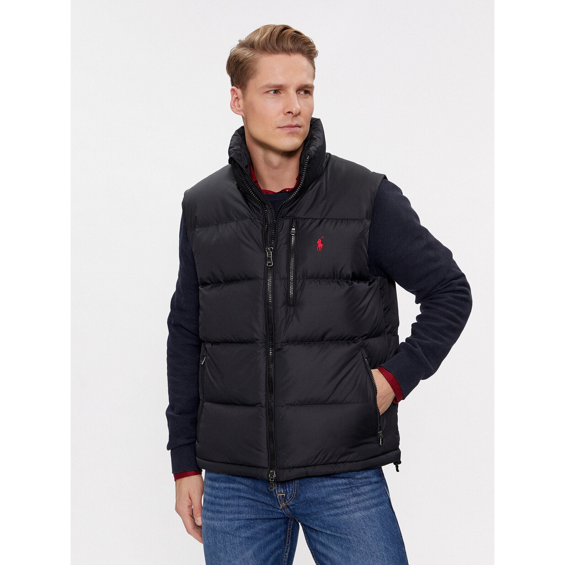 Polo Ralph Lauren Елек 710825872001 Черен Regular Fit - Pepit.bg