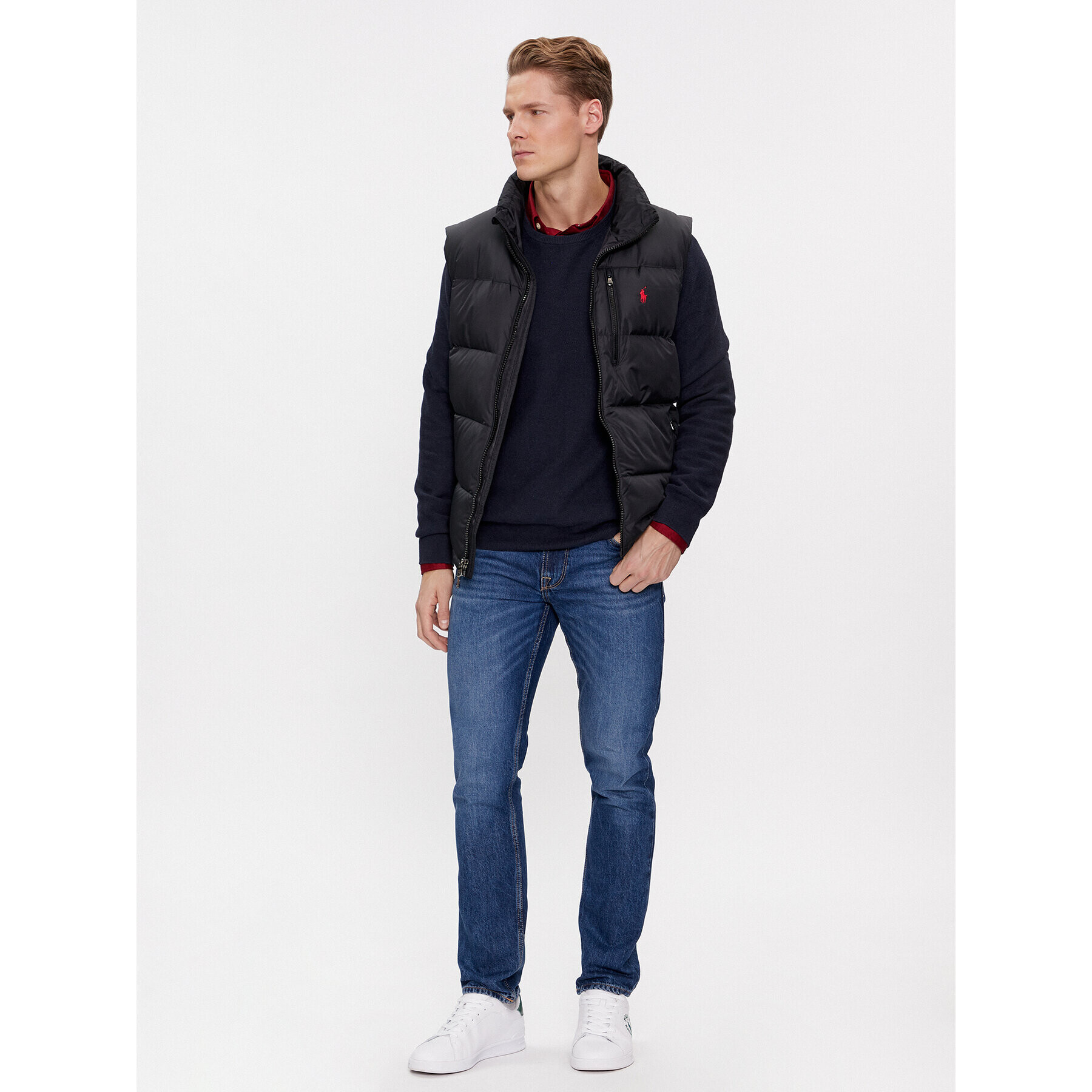Polo Ralph Lauren Елек 710825872001 Черен Regular Fit - Pepit.bg