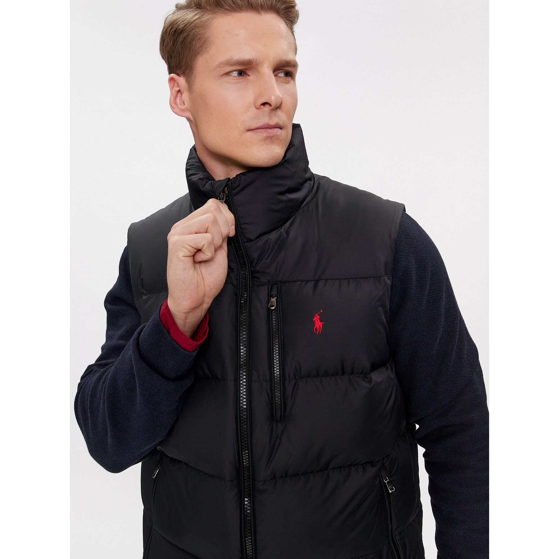 Polo Ralph Lauren Елек 710825872001 Черен Regular Fit - Pepit.bg