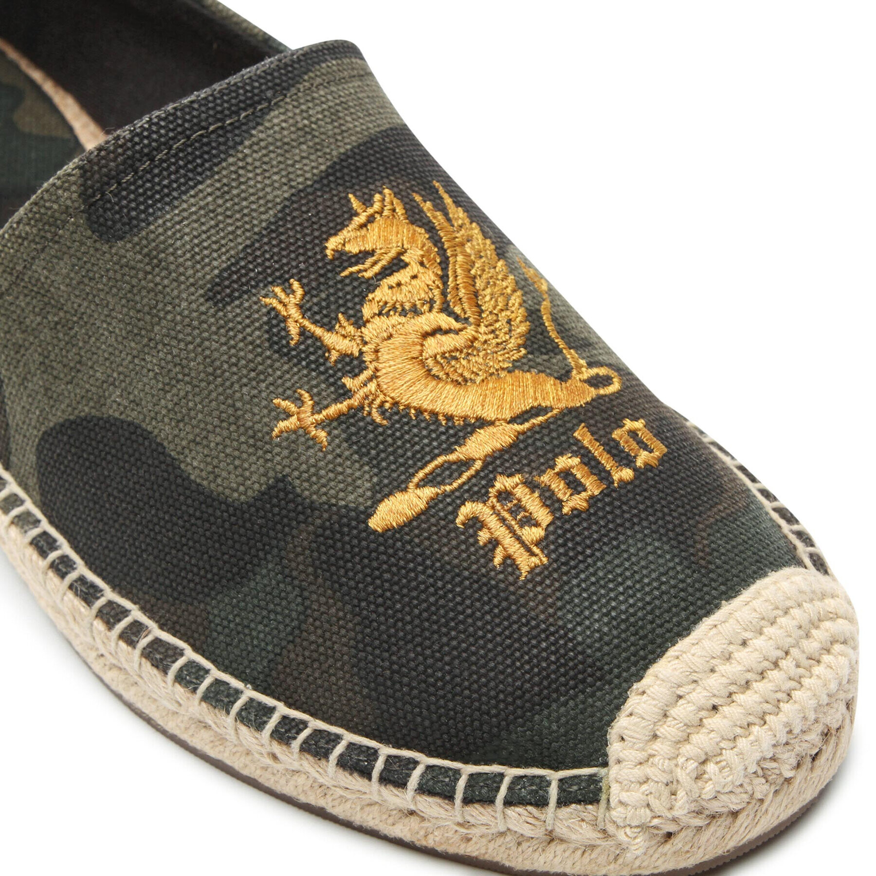 Polo Ralph Lauren Еспадрили Cevio Slip 803861009001 Зелен - Pepit.bg