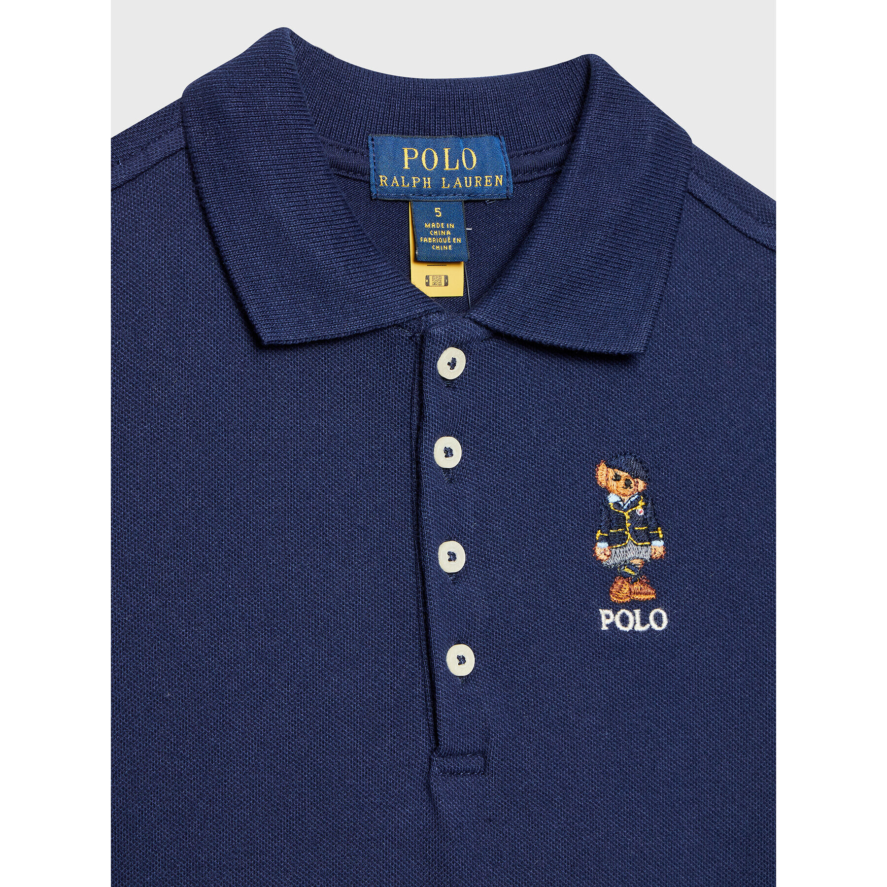 Polo Ralph Lauren Ежедневна рокля 312877871001 Тъмносин Regular Fit - Pepit.bg