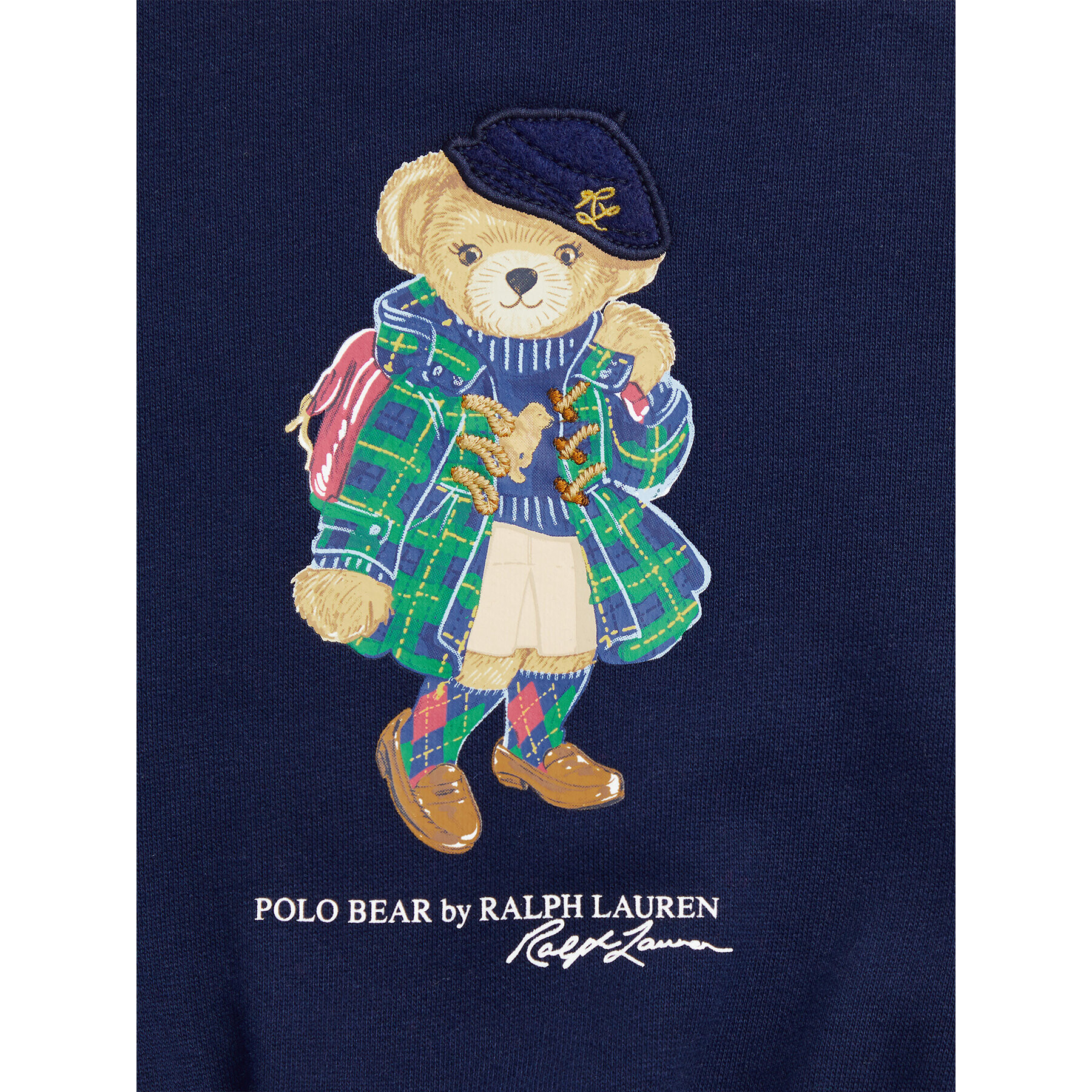 Polo Ralph Lauren Ежедневна рокля Bearfleecedr 312916767002 Тъмносин Regular Fit - Pepit.bg