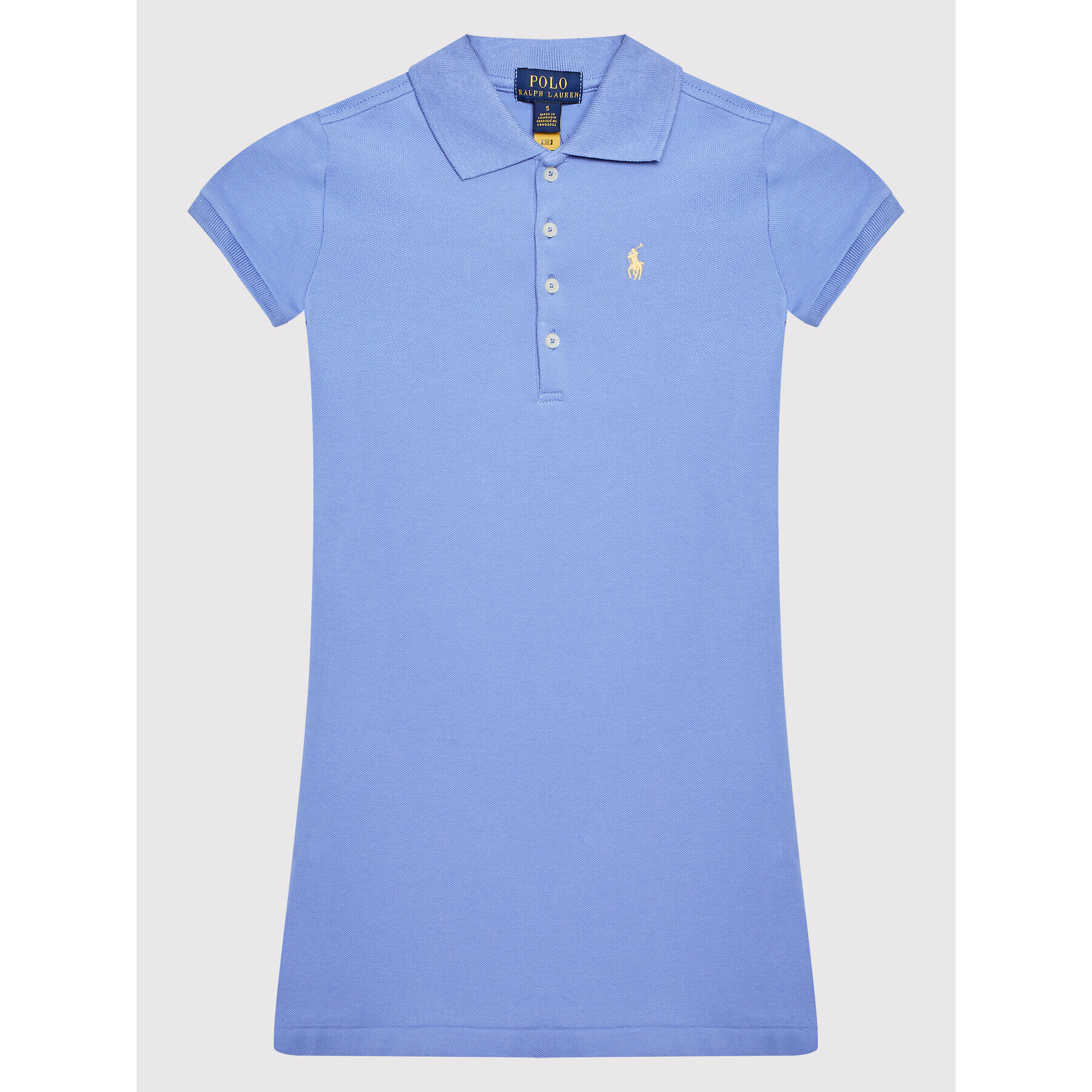 Polo Ralph Lauren Ежедневна рокля 313869389001 Син Regular Fit - Pepit.bg