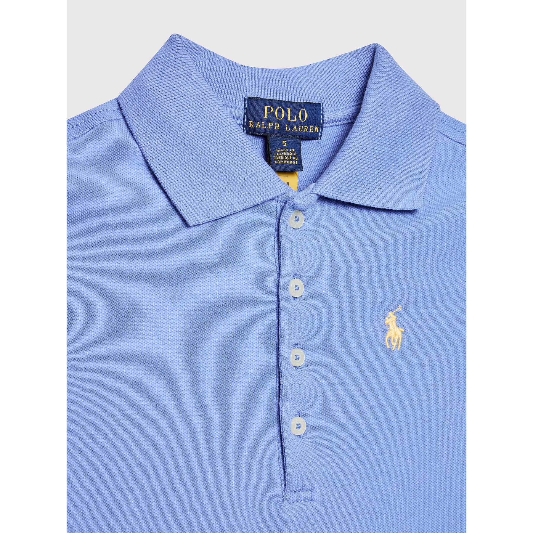 Polo Ralph Lauren Ежедневна рокля 313869389001 Син Regular Fit - Pepit.bg