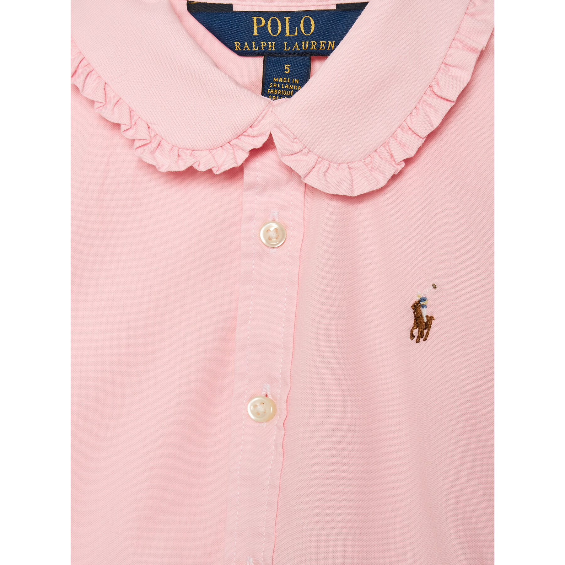 Polo Ralph Lauren Ежедневна рокля 313874305001 Розов Regular Fit - Pepit.bg