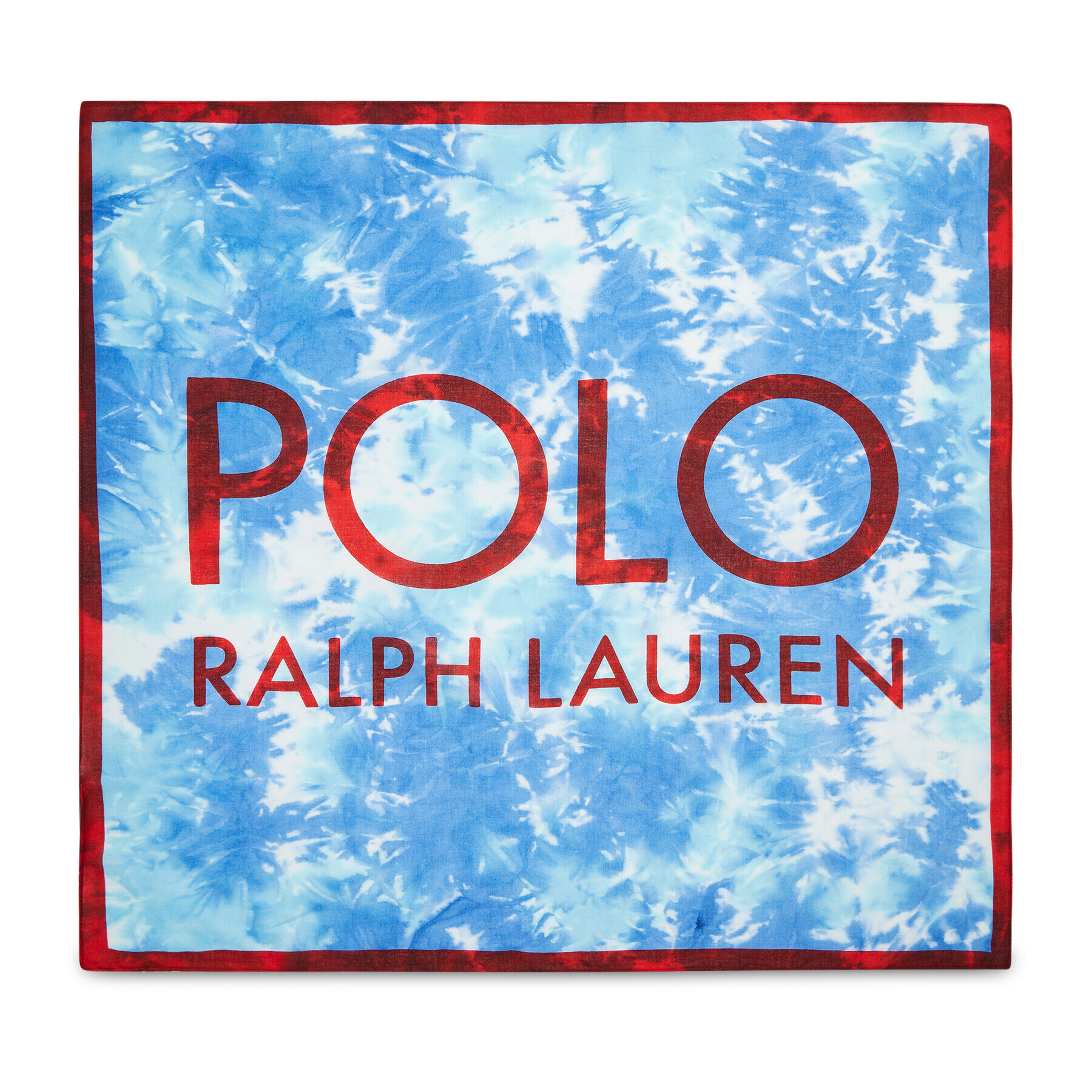 Polo Ralph Lauren Фишу Tie Dye 455883247001 Син - Pepit.bg