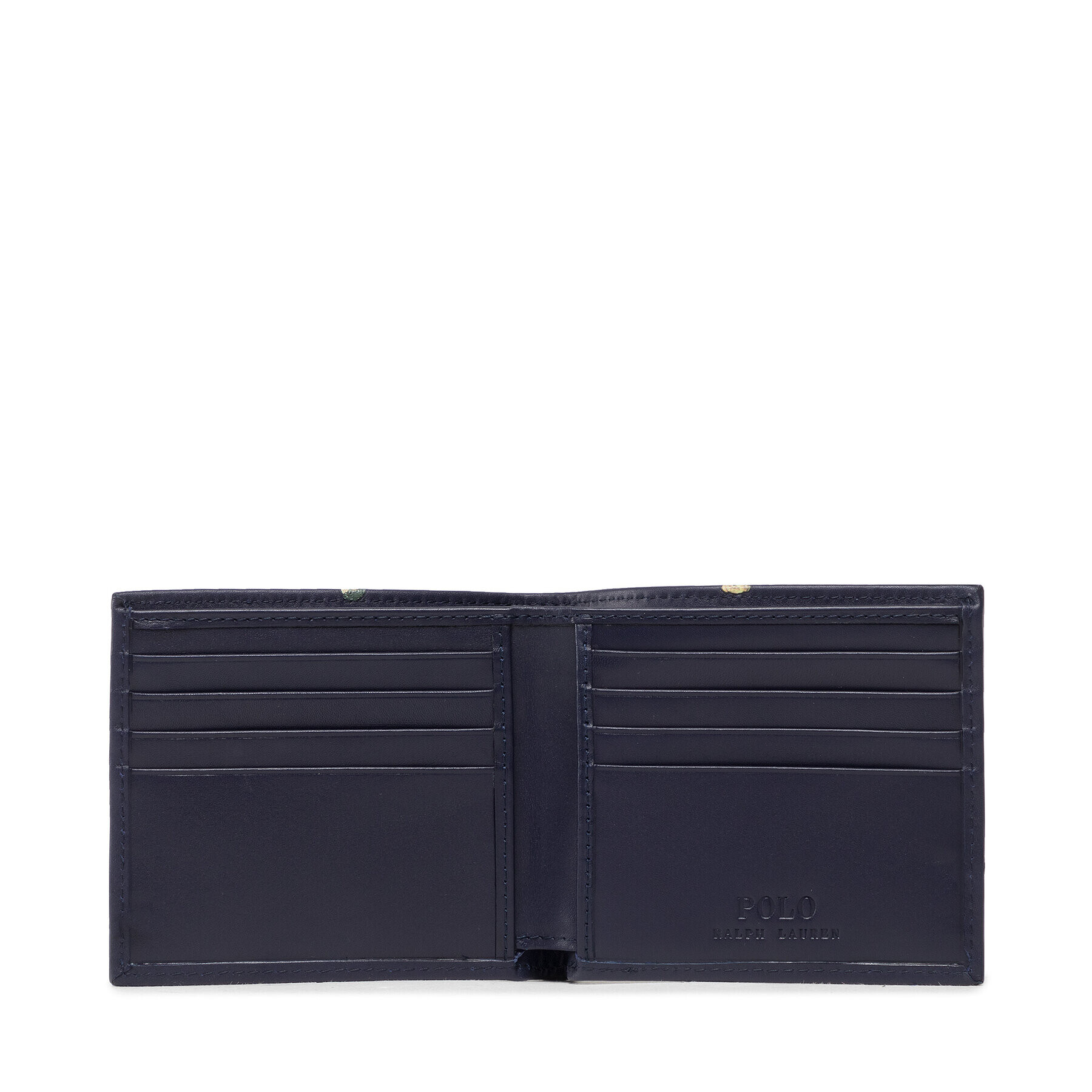 Polo Ralph Lauren Голям мъжки портфейл Billfold 405877127001 Тъмносин - Pepit.bg