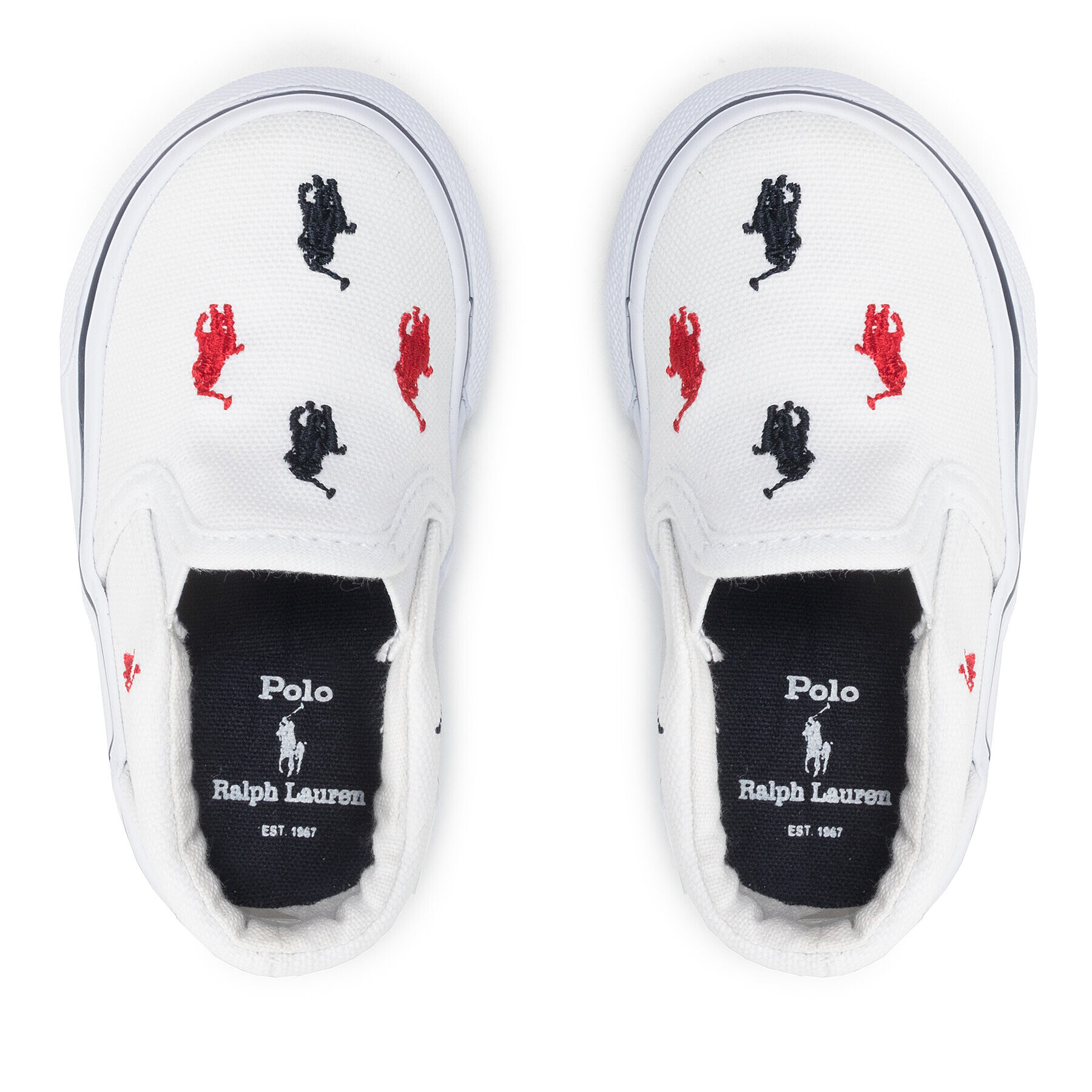 Polo Ralph Lauren Гуменки Keanton Slip On RF103502 M Бял - Pepit.bg