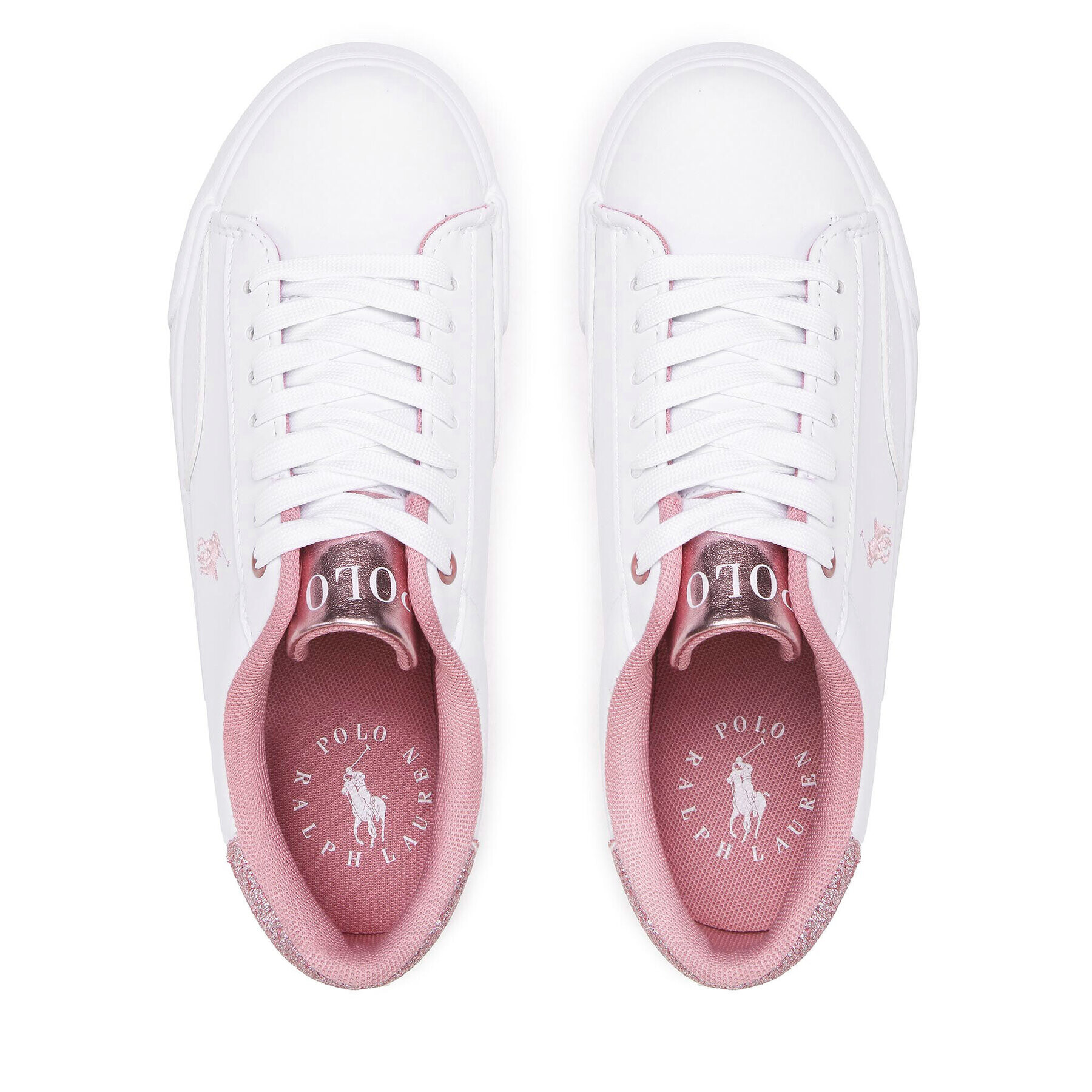 Polo Ralph Lauren Гуменки Theron V RF104103 Бял - Pepit.bg