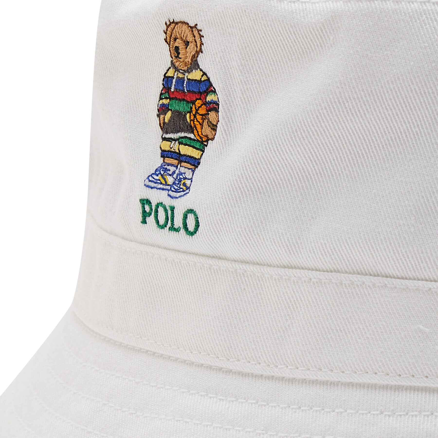 Polo Ralph Lauren Капела Bucket 322872273001 Бял - Pepit.bg