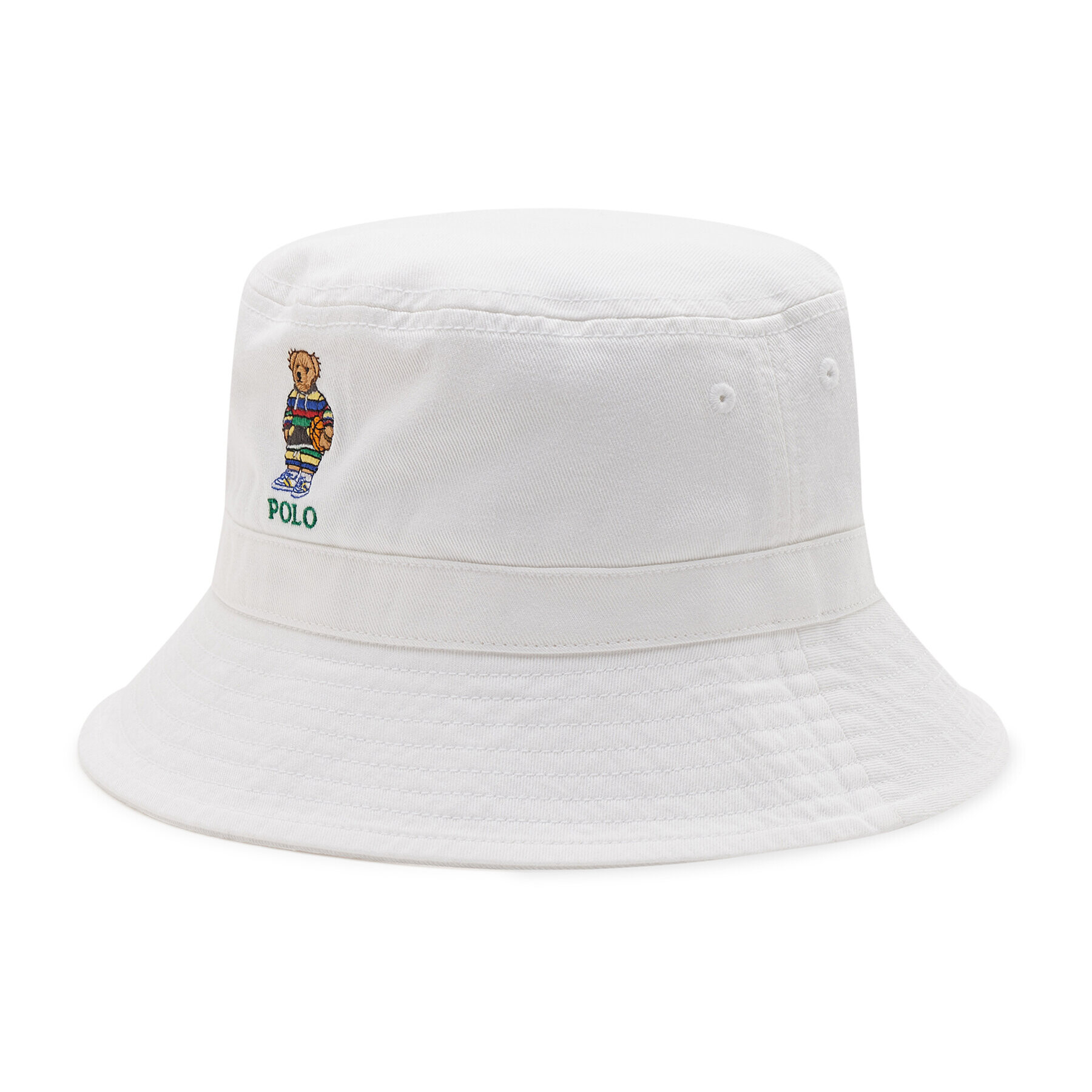 Polo Ralph Lauren Капела Bucket 323872273001 Бял - Pepit.bg