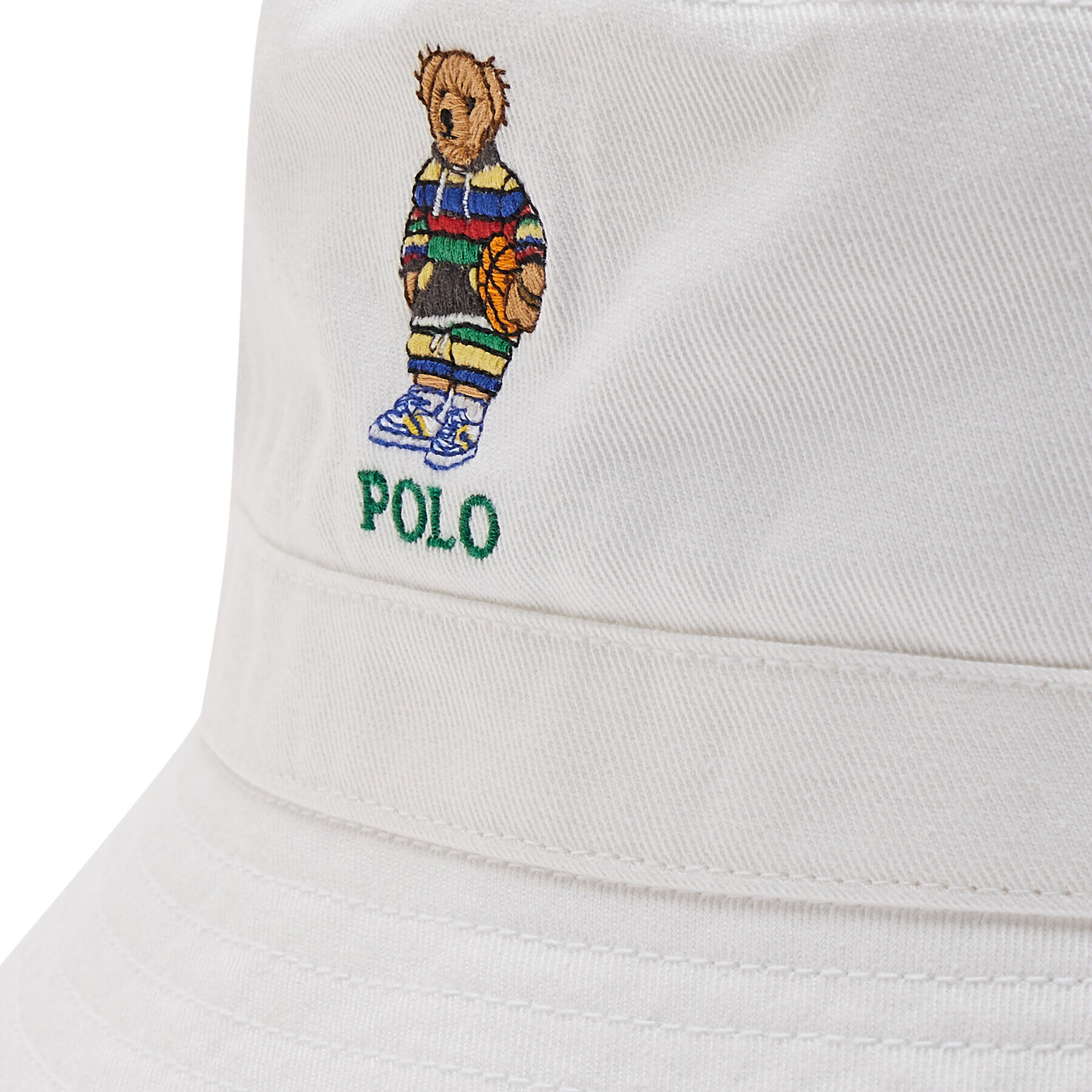 Polo Ralph Lauren Капела Bucket 323872273001 Бял - Pepit.bg