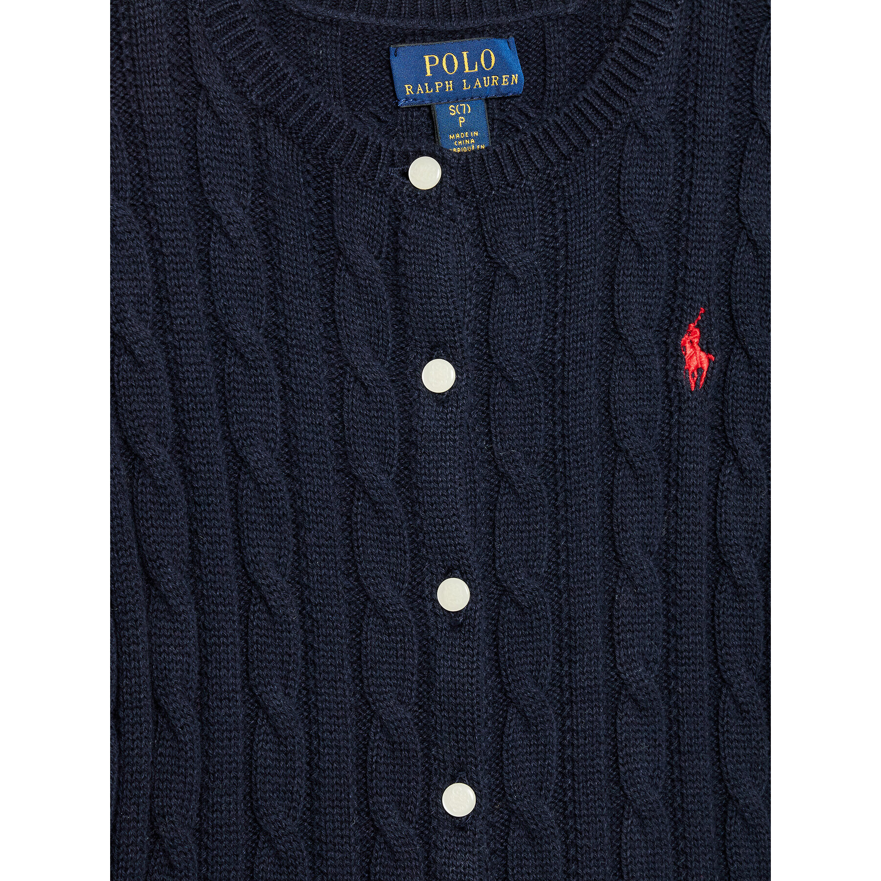 Polo Ralph Lauren Кардиган 313737911040 Тъмносин Regular Fit - Pepit.bg