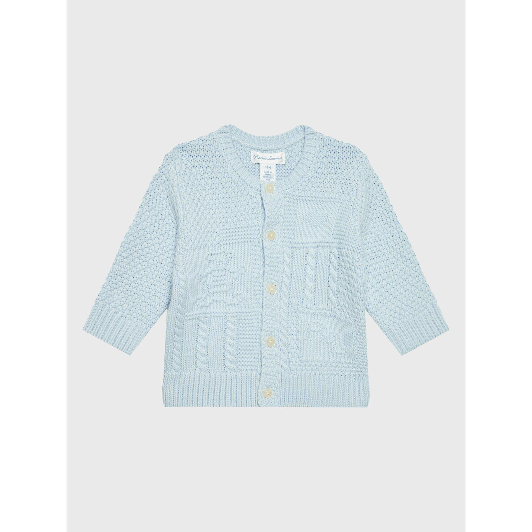 Polo Ralph Lauren Кардиган 320879556001 Син Regular Fit - Pepit.bg