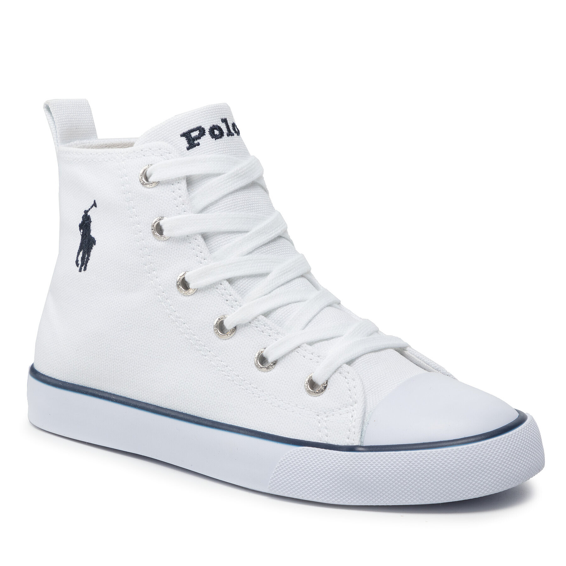 Polo Ralph Lauren Кецове Hamptyn Hi RF103500 Бял - Pepit.bg
