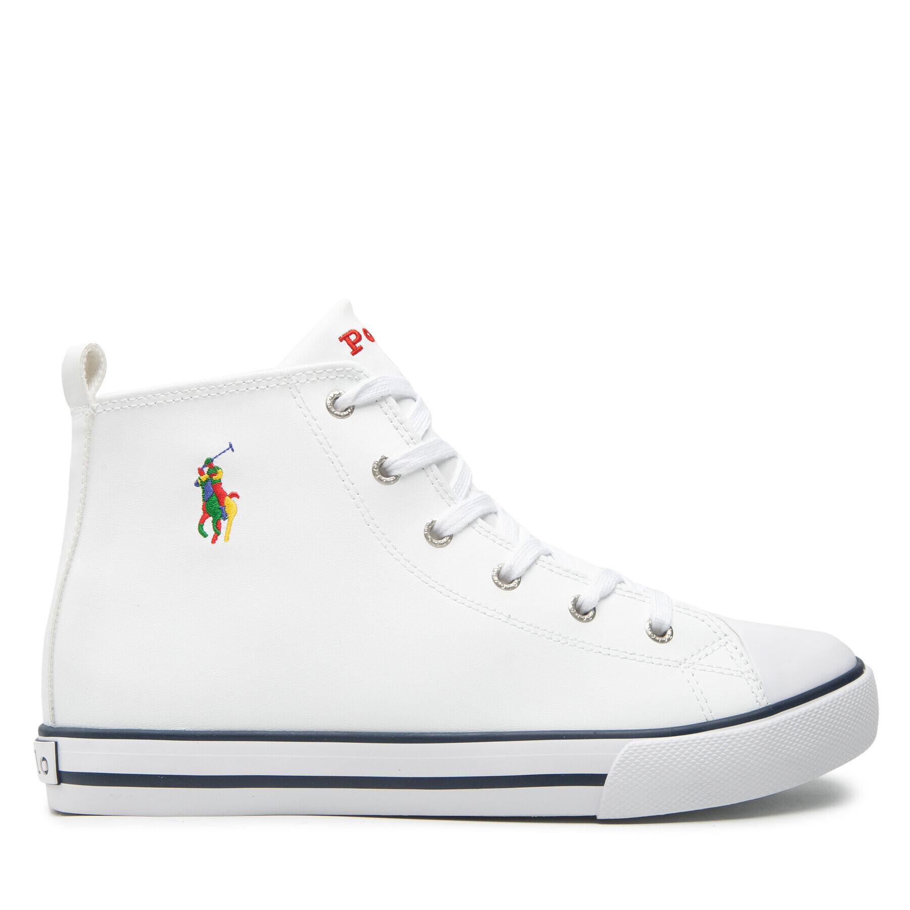 Polo Ralph Lauren Кецове Hamptyn Hi II RF103783 Бял - Pepit.bg