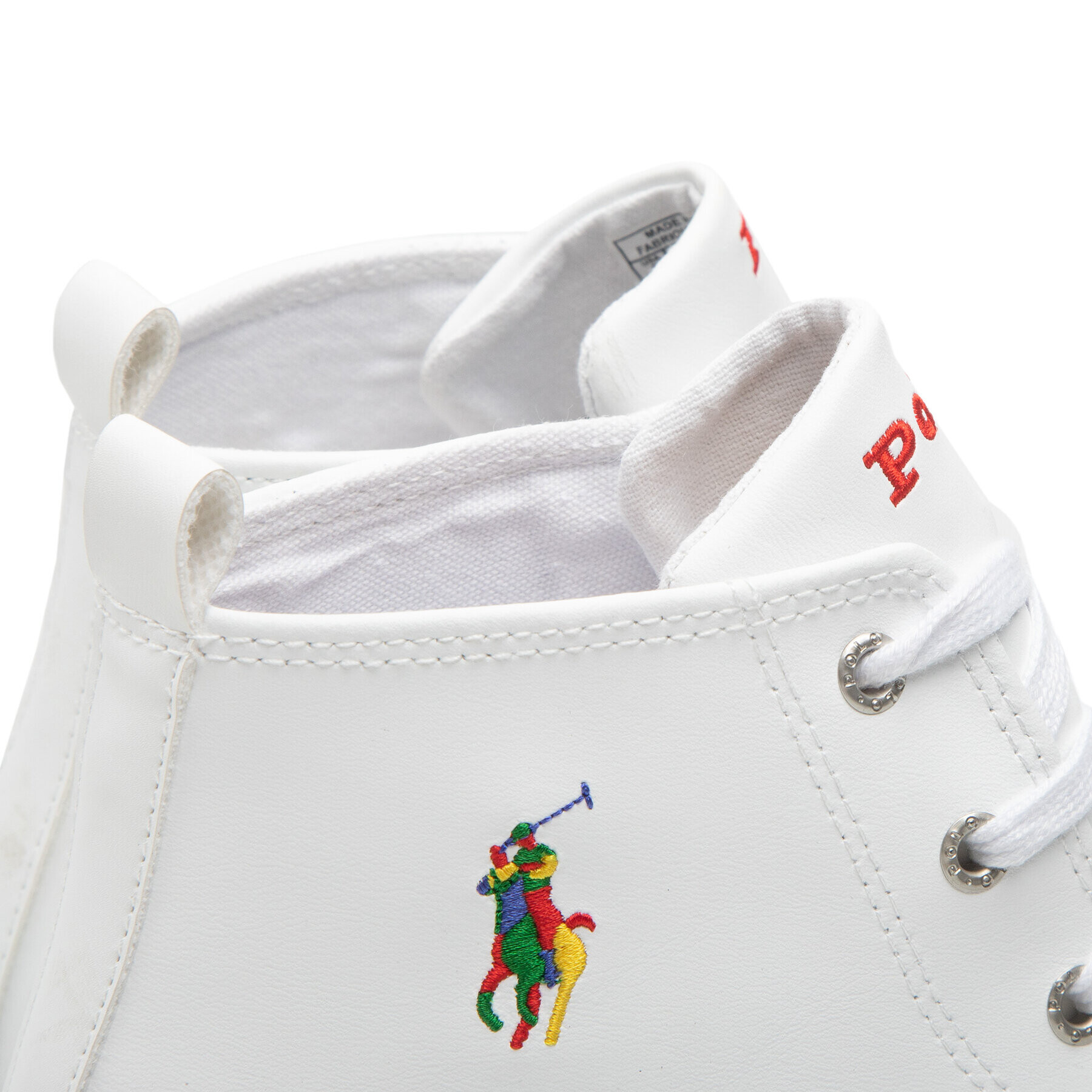 Polo Ralph Lauren Кецове Hamptyn Hi II RF103783 Бял - Pepit.bg