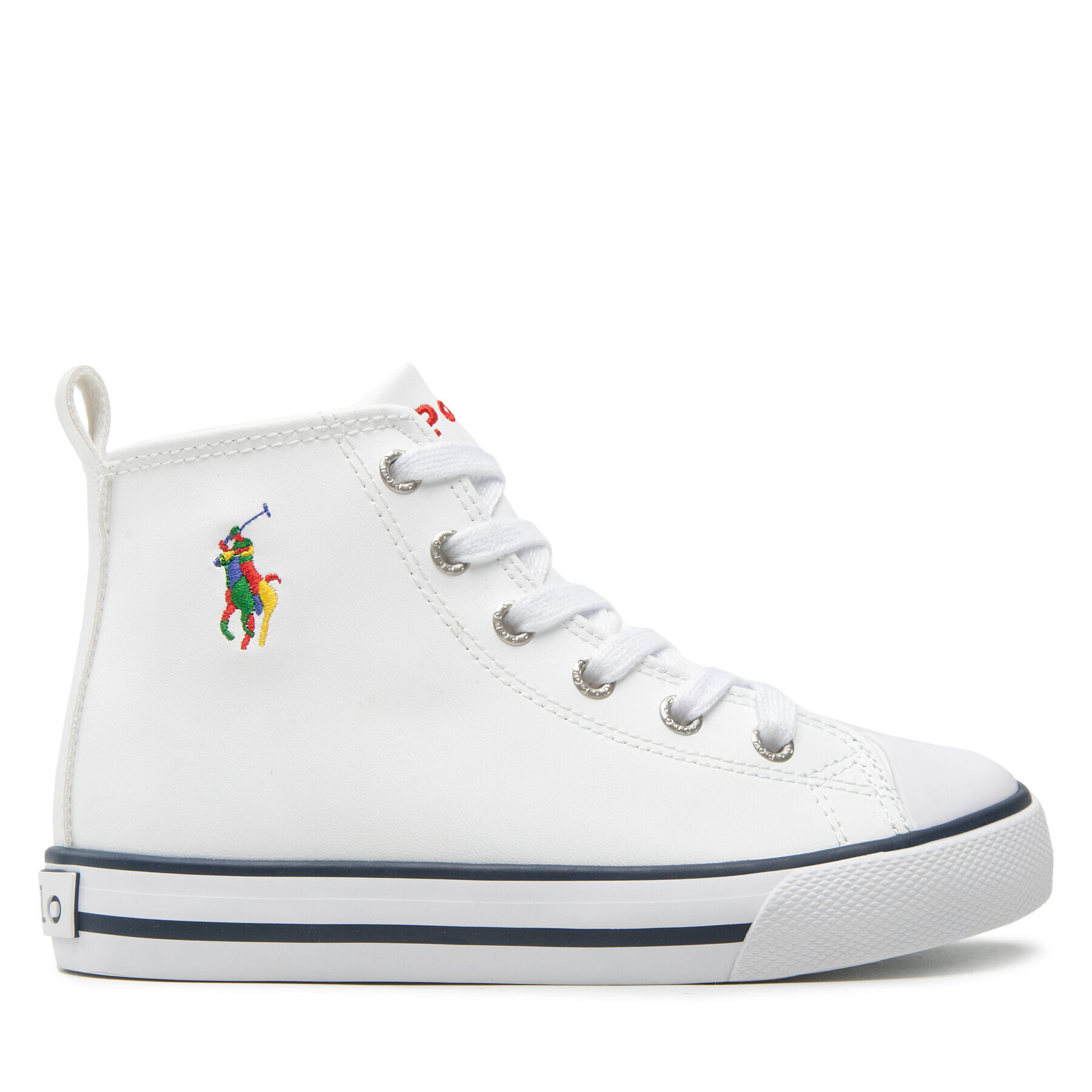 Polo Ralph Lauren Кецове Hamptyn Hi II RF103783 Бял - Pepit.bg