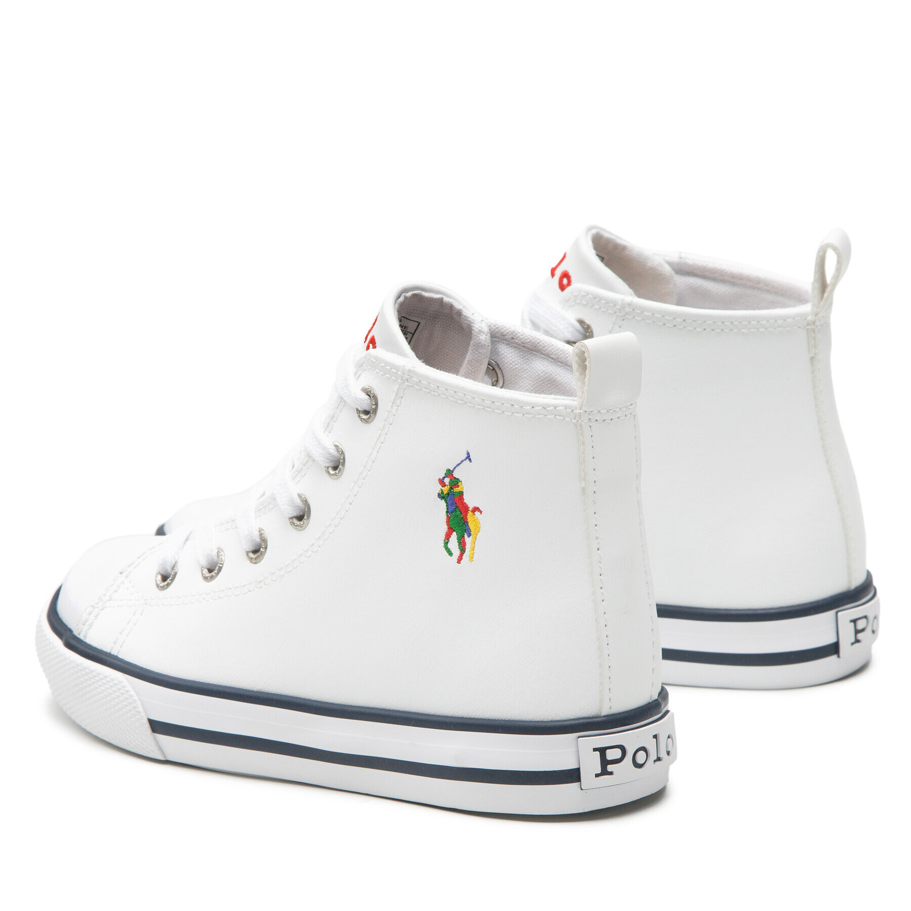 Polo Ralph Lauren Кецове Hamptyn Hi II RF103783 Бял - Pepit.bg