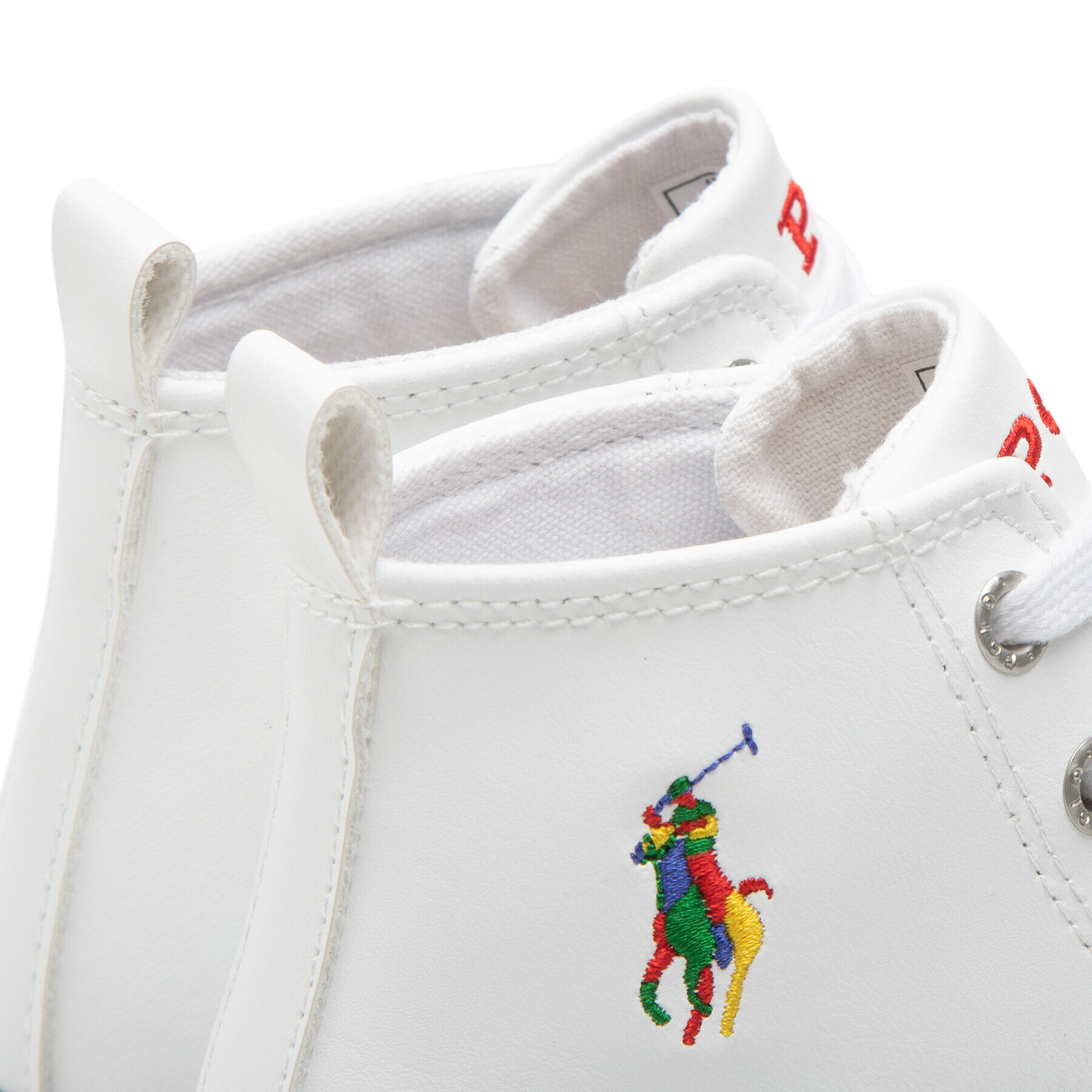 Polo Ralph Lauren Кецове Hamptyn Hi II RF103783 Бял - Pepit.bg