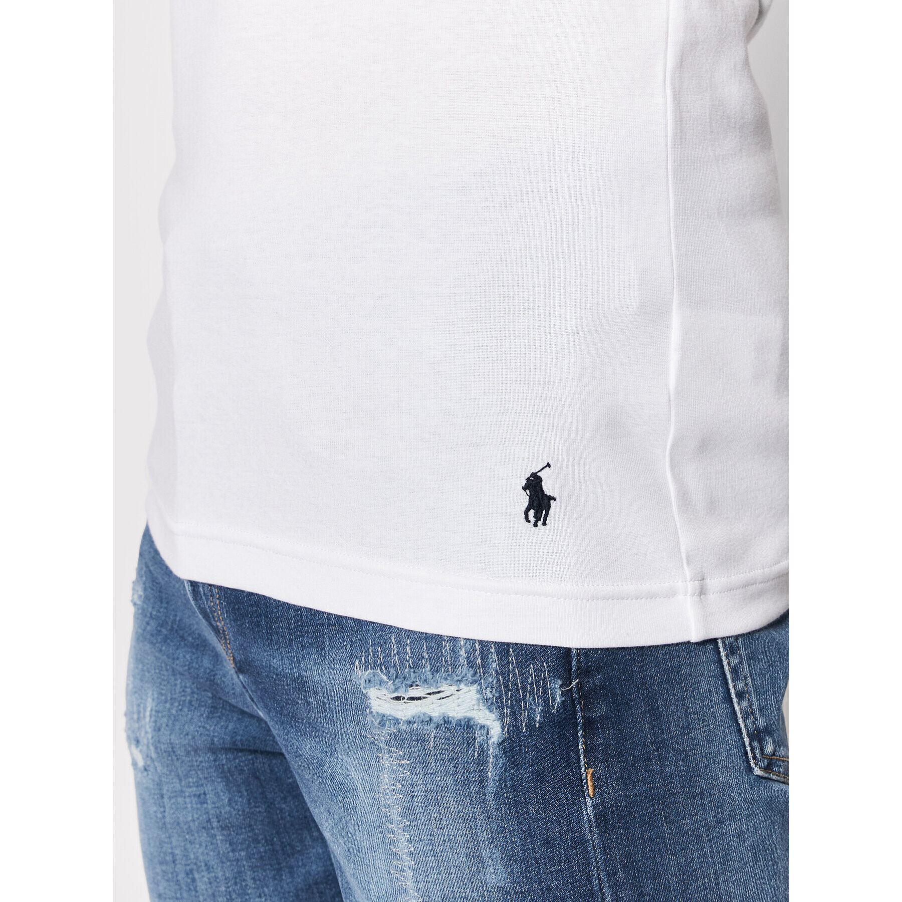 Polo Ralph Lauren Комплект от 2 броя топове 714835886001 Бял Regular Fit - Pepit.bg