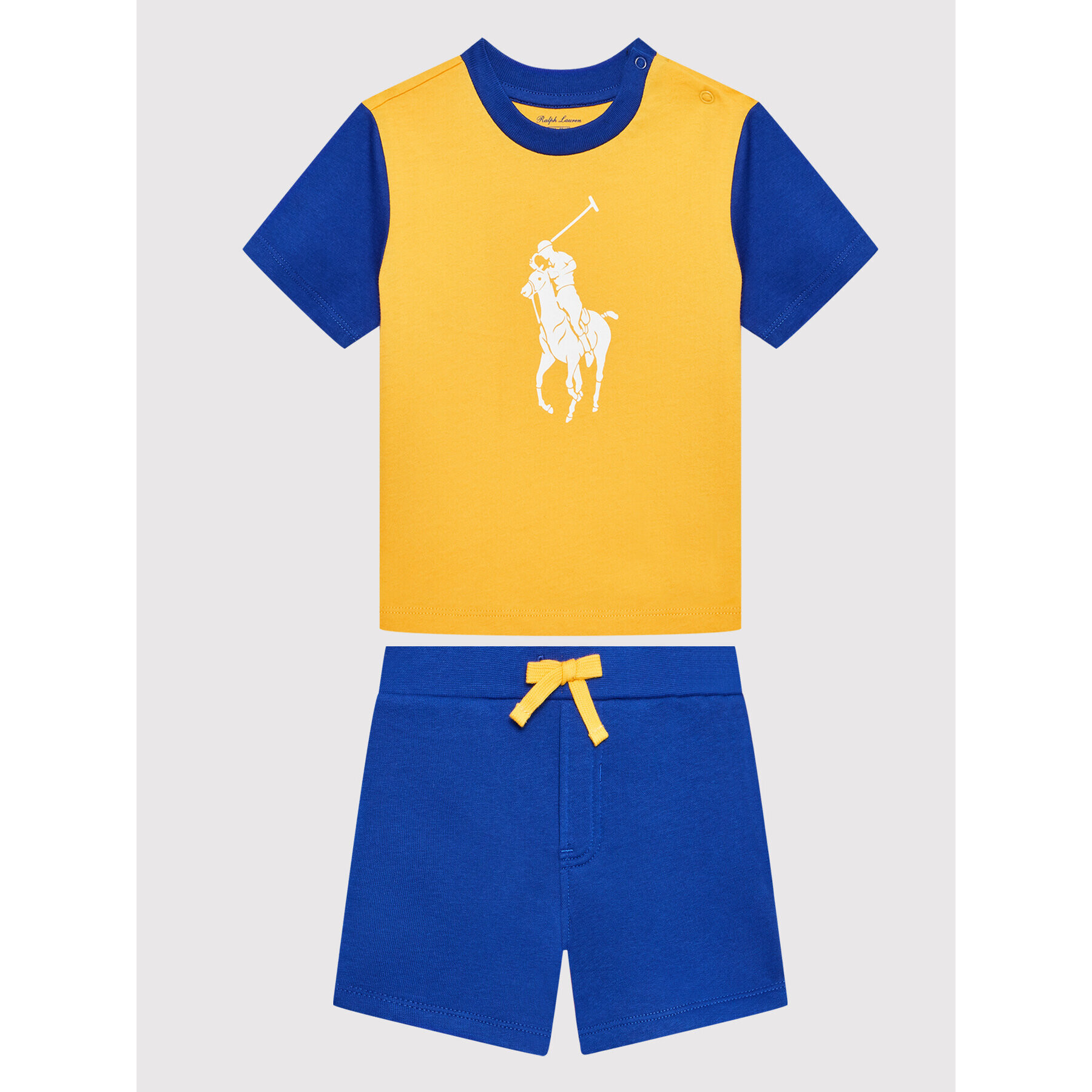 Polo Ralph Lauren Комплект тишърт и спортни шорти 320870789001 Цветен Regular Fit - Pepit.bg