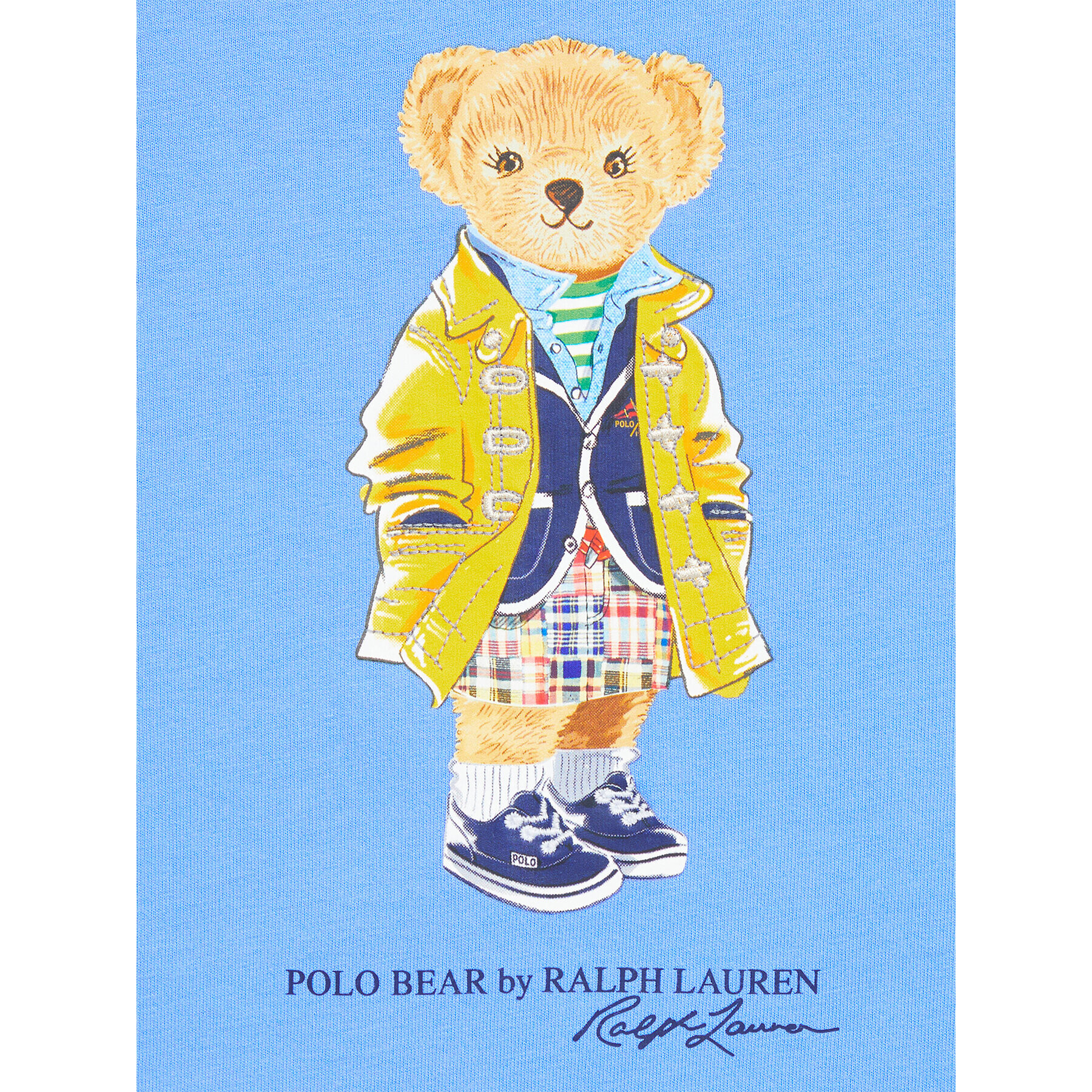 Polo Ralph Lauren Лятна рокля 311901146001 Син Regular Fit - Pepit.bg