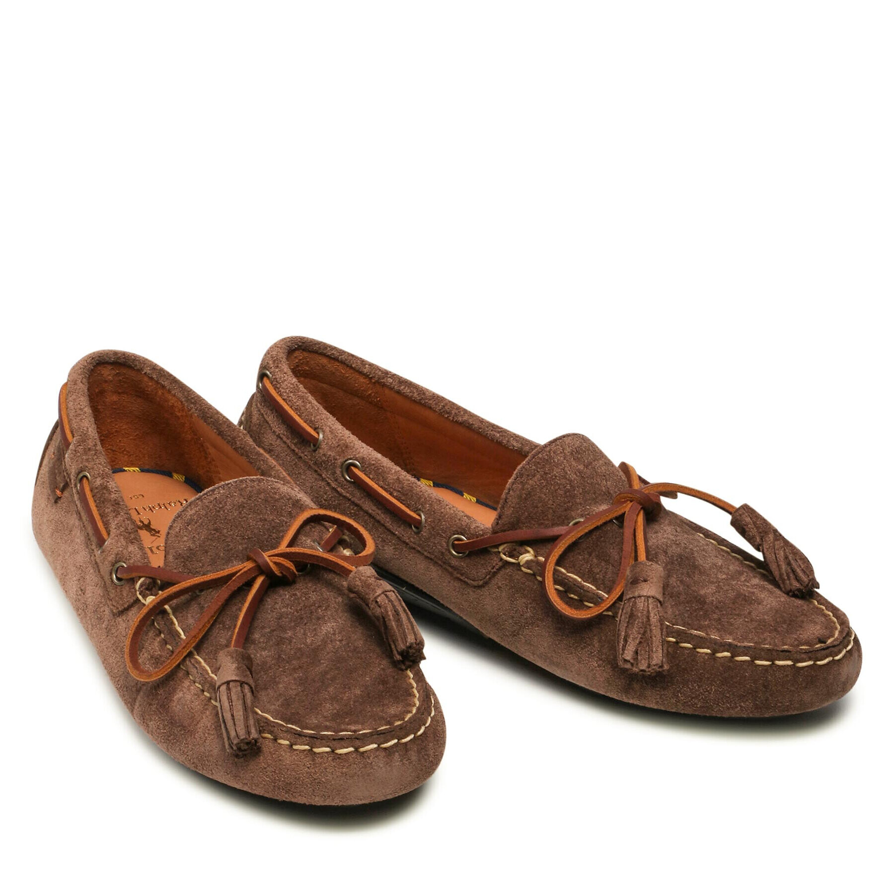 Polo Ralph Lauren Мокасини Anders Loafr 803764303003 Кафяв - Pepit.bg