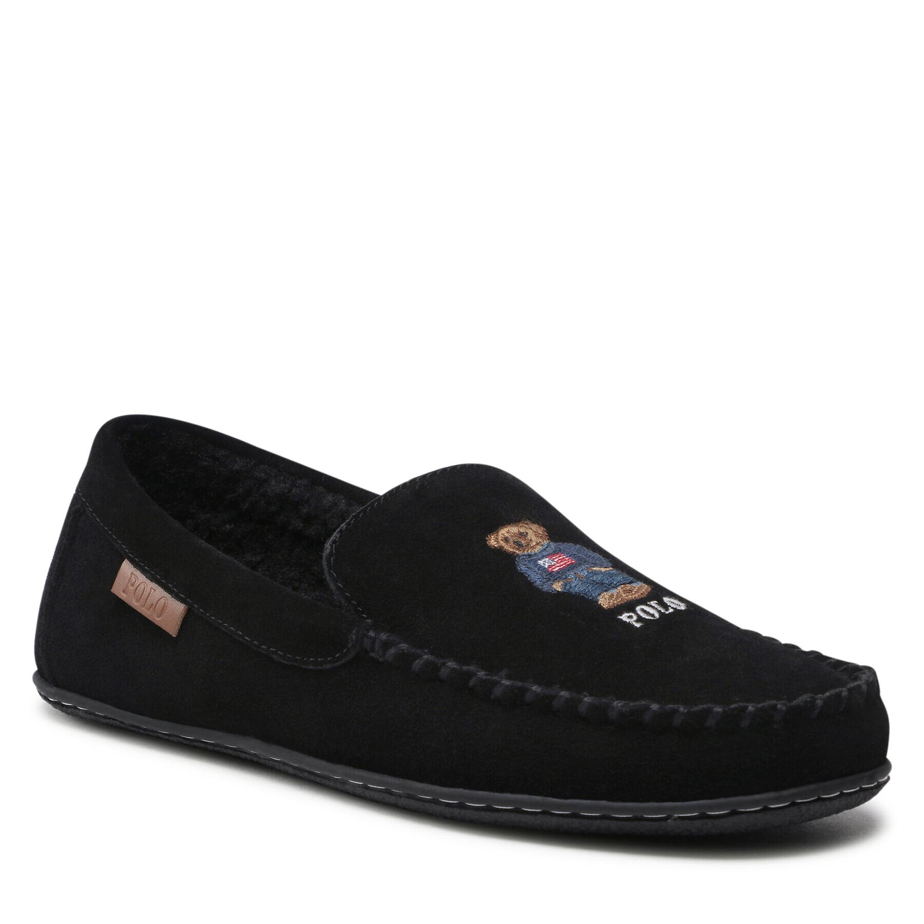 Polo Ralph Lauren Мокасини Collins Bear RF103826 Черен - Pepit.bg