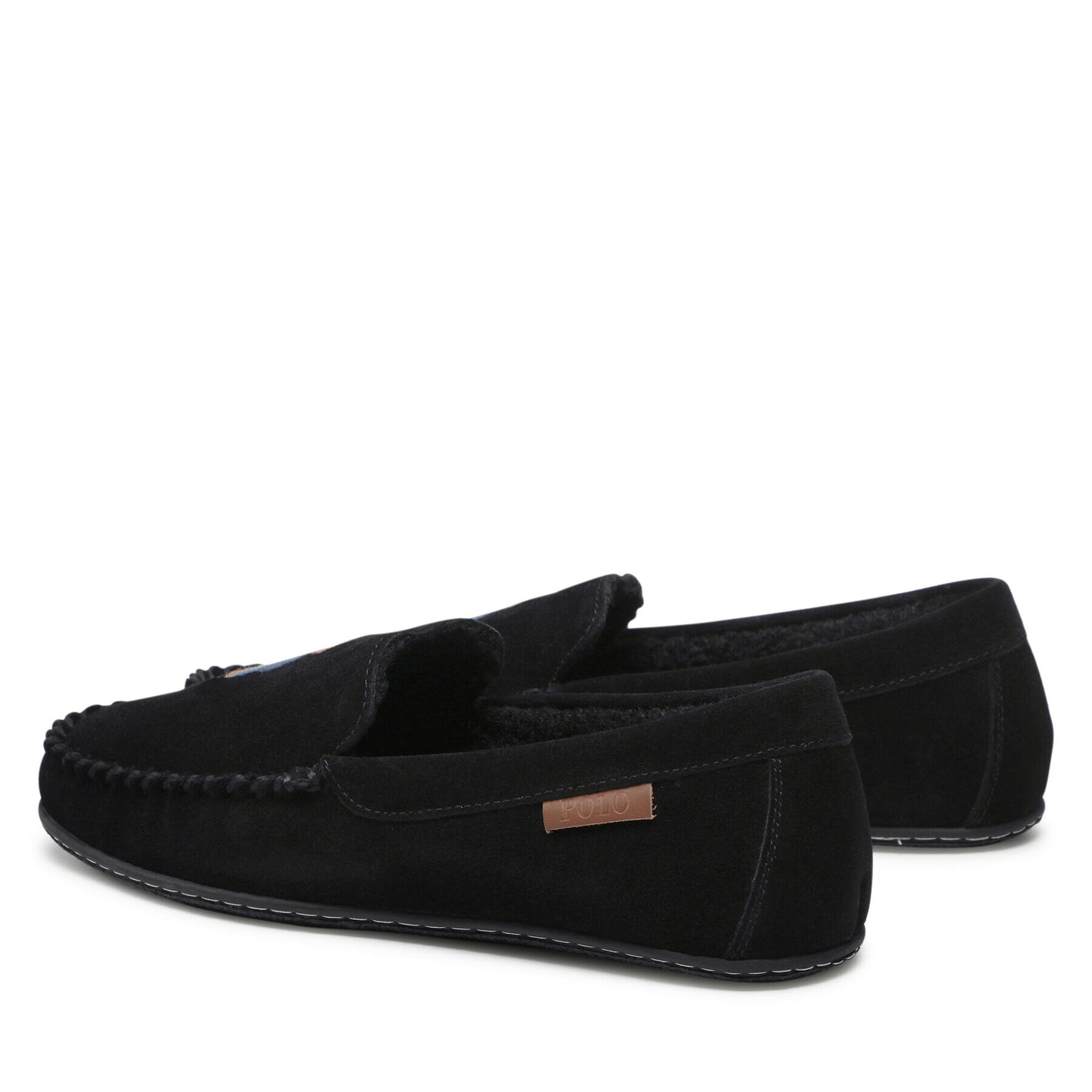 Polo Ralph Lauren Мокасини Collins Bear RF103826 Черен - Pepit.bg
