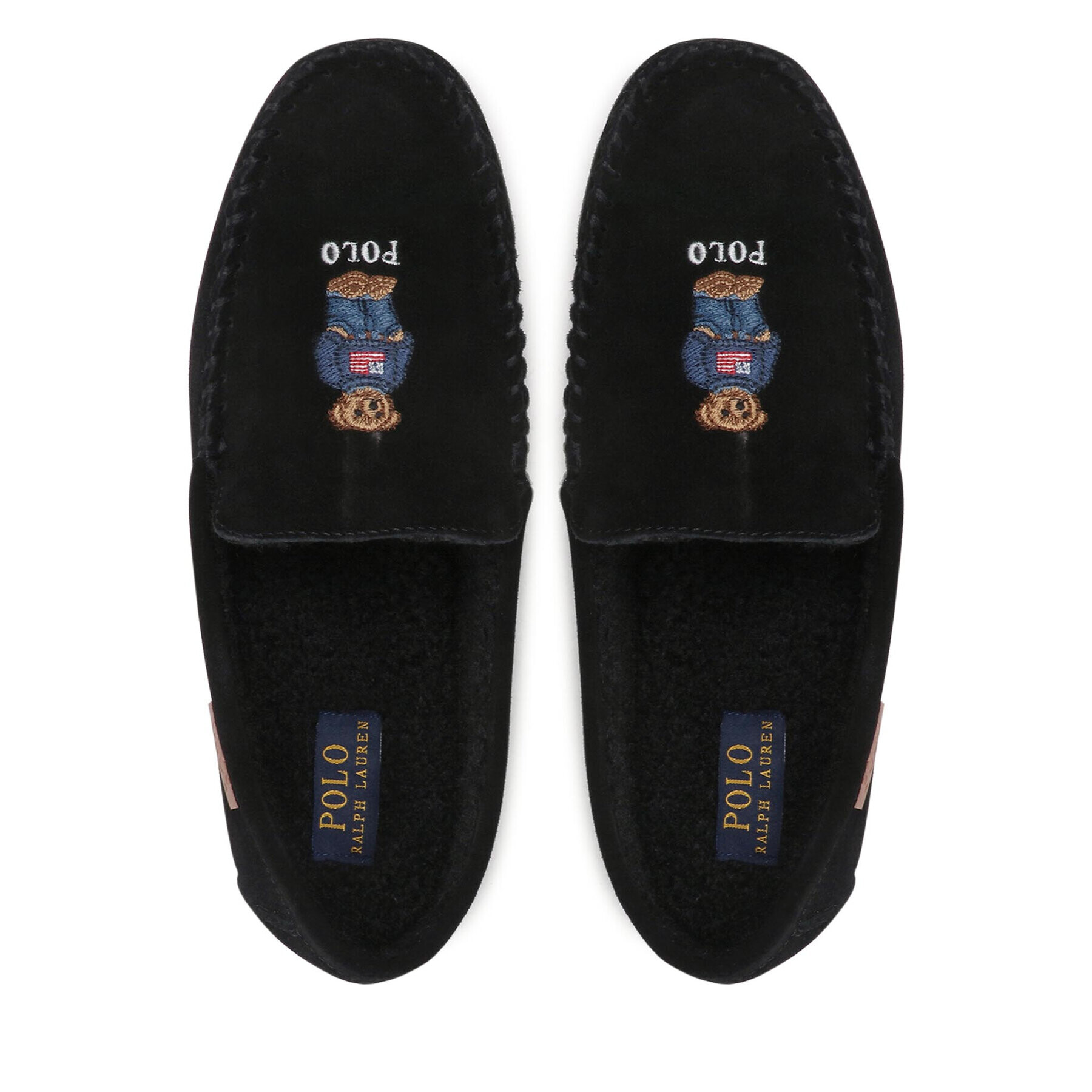 Polo Ralph Lauren Мокасини Collins Bear RF103826 Черен - Pepit.bg