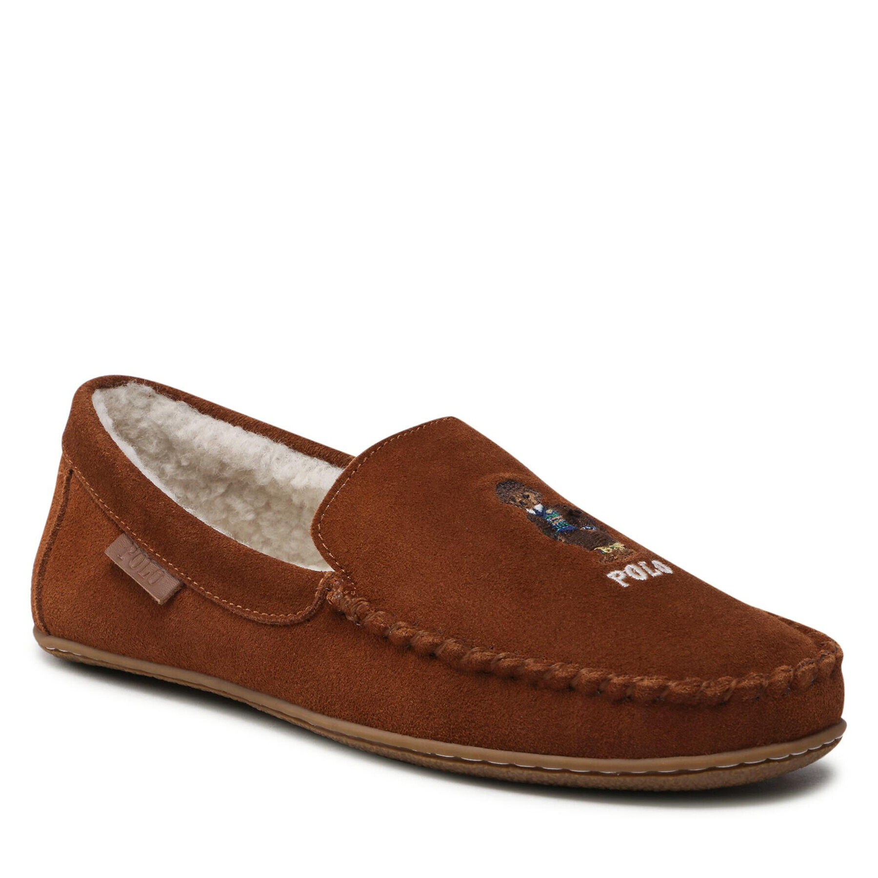 Polo Ralph Lauren Мокасини Collins Bear RF103873 Кафяв - Pepit.bg