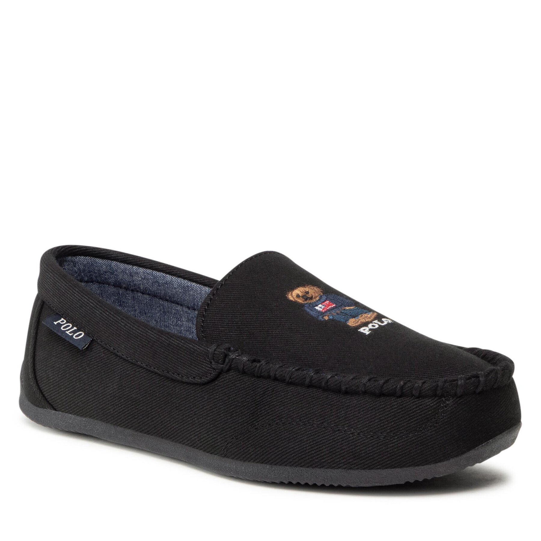 Polo Ralph Lauren Мокасини Declan Bear RF103569 Черен - Pepit.bg