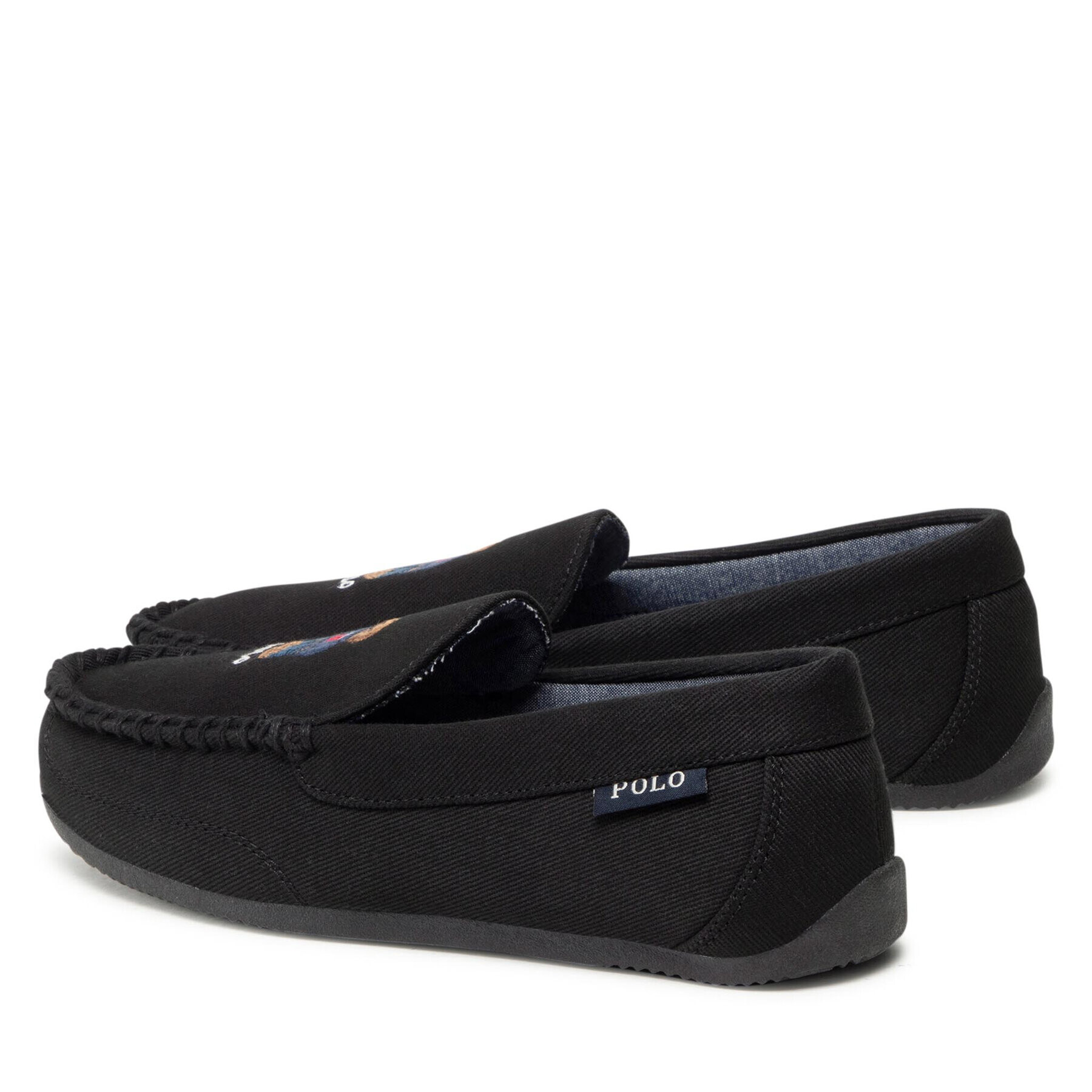 Polo Ralph Lauren Мокасини Declan Bear RF103569 Черен - Pepit.bg